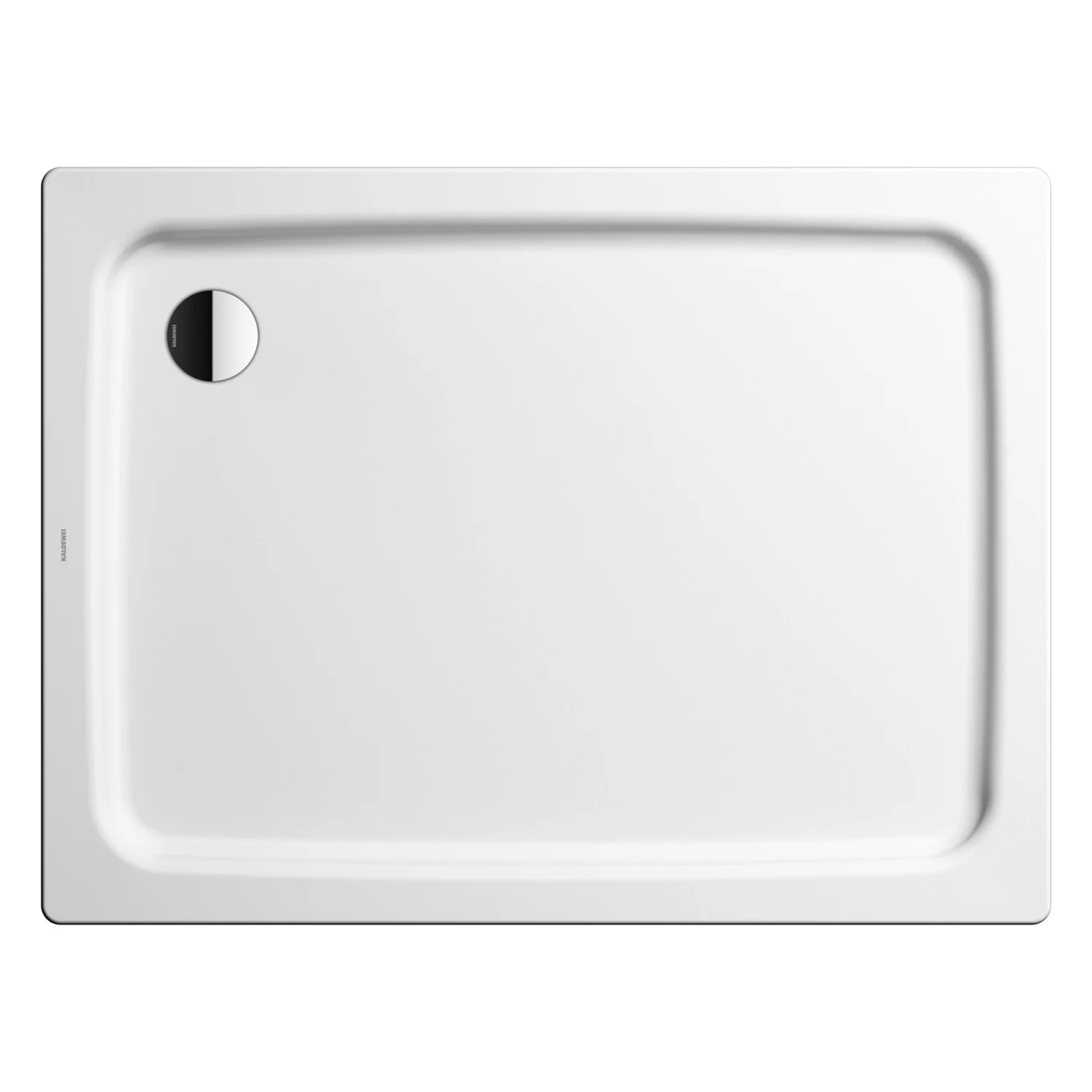 Kaldewei Duschplan 554-1 Duschwanne 75 x 80 x 6,5 cm mit Perl-Effekt
