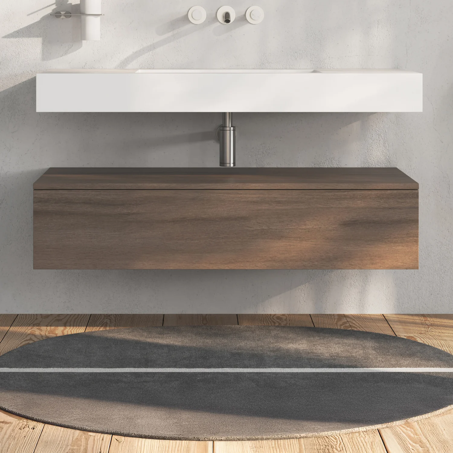ALLUVION Atlas Sideboard 120 cm, 1 Auszug