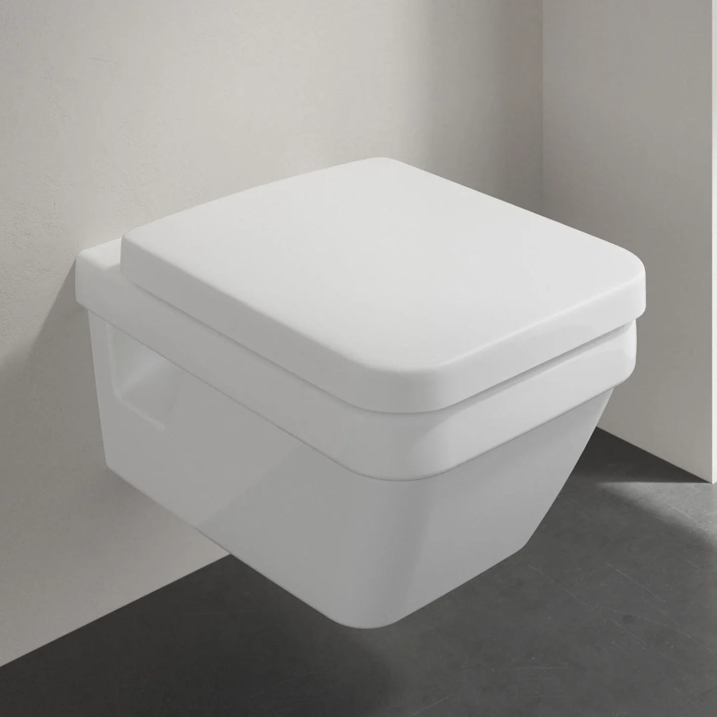 Villeroy & Boch Architectura Wand-WC DirectFlush Combi-Pack mit WC-Sitz