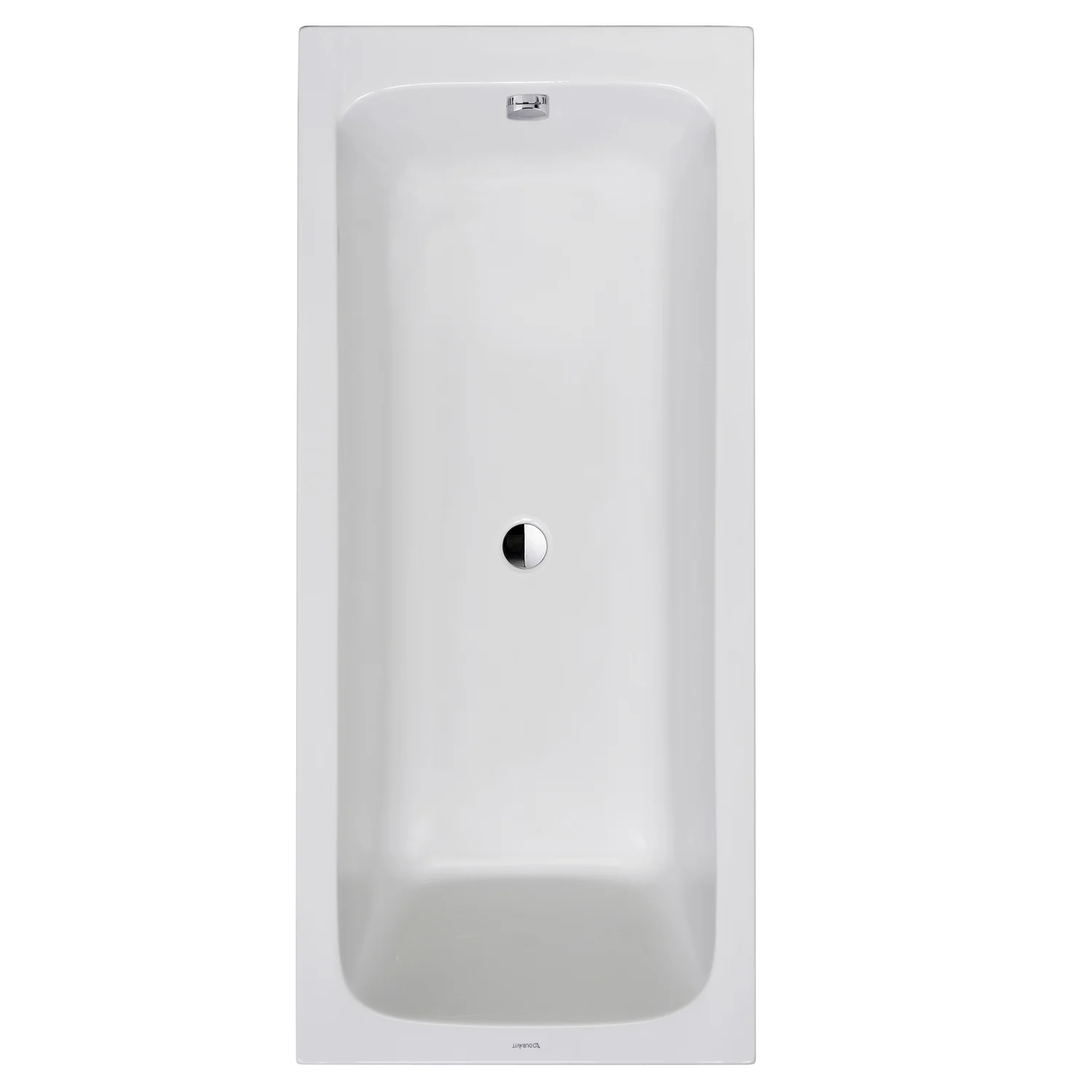 Duravit D-Code Rechteck-Badewanne 170 x 75 cm mit Mittelablauf