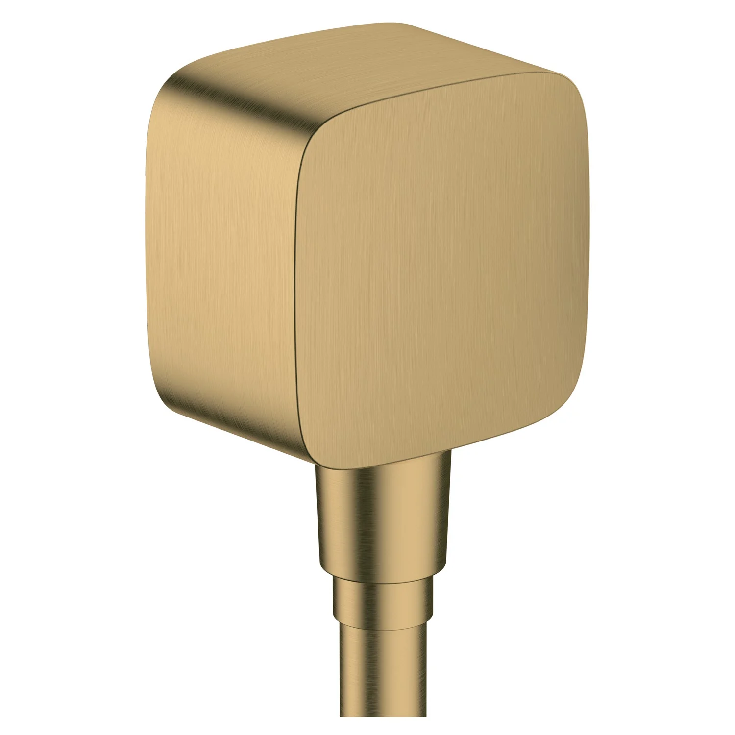 hansgrohe Fixfit Schlauchanschluss mit Rückflussverhinderer und Kunststoffwinkel