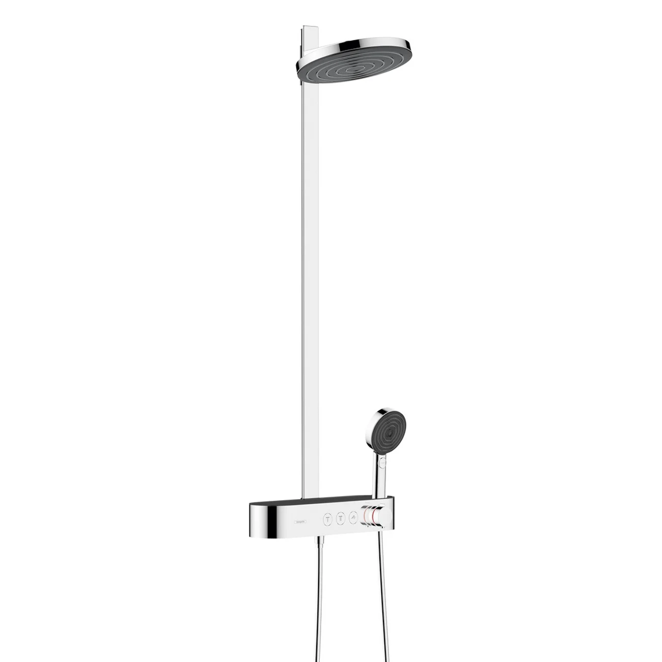 hansgrohe Pulsify Showerpipe 260 2 Strahlarten EcoSmart, mit Shower Tablet Select 400