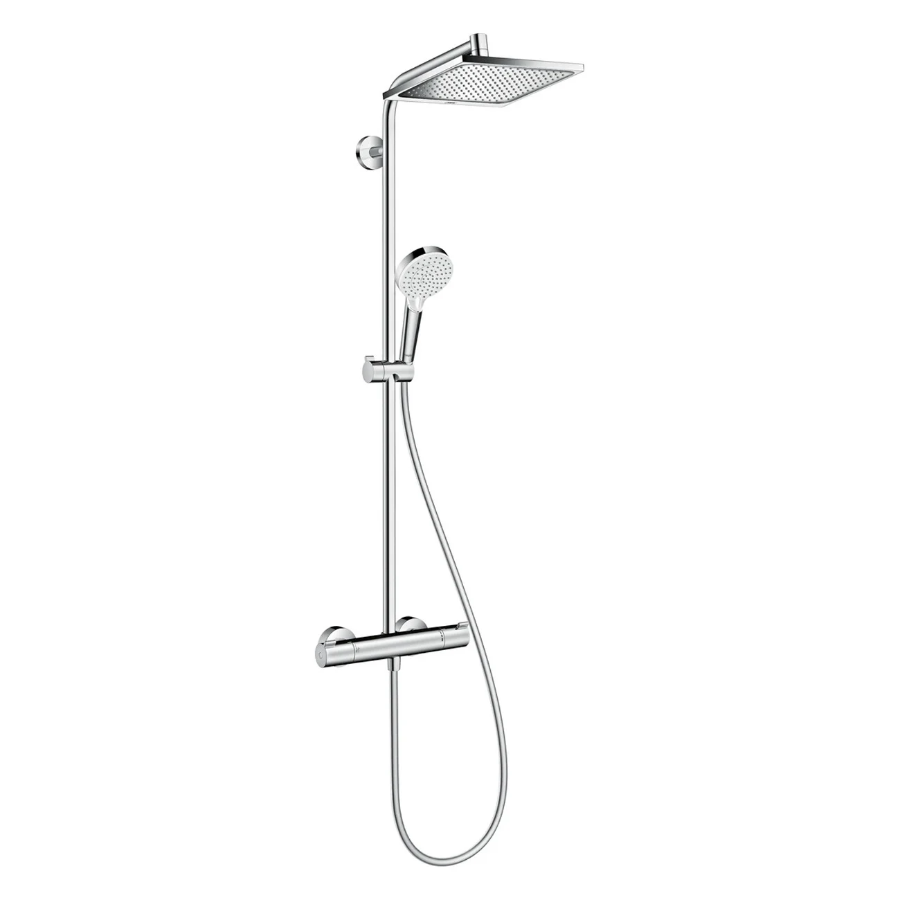 hansgrohe Crometta E 240 1jet Showerpipe hansgrohe Crometta E 240 1jet Showerpipe