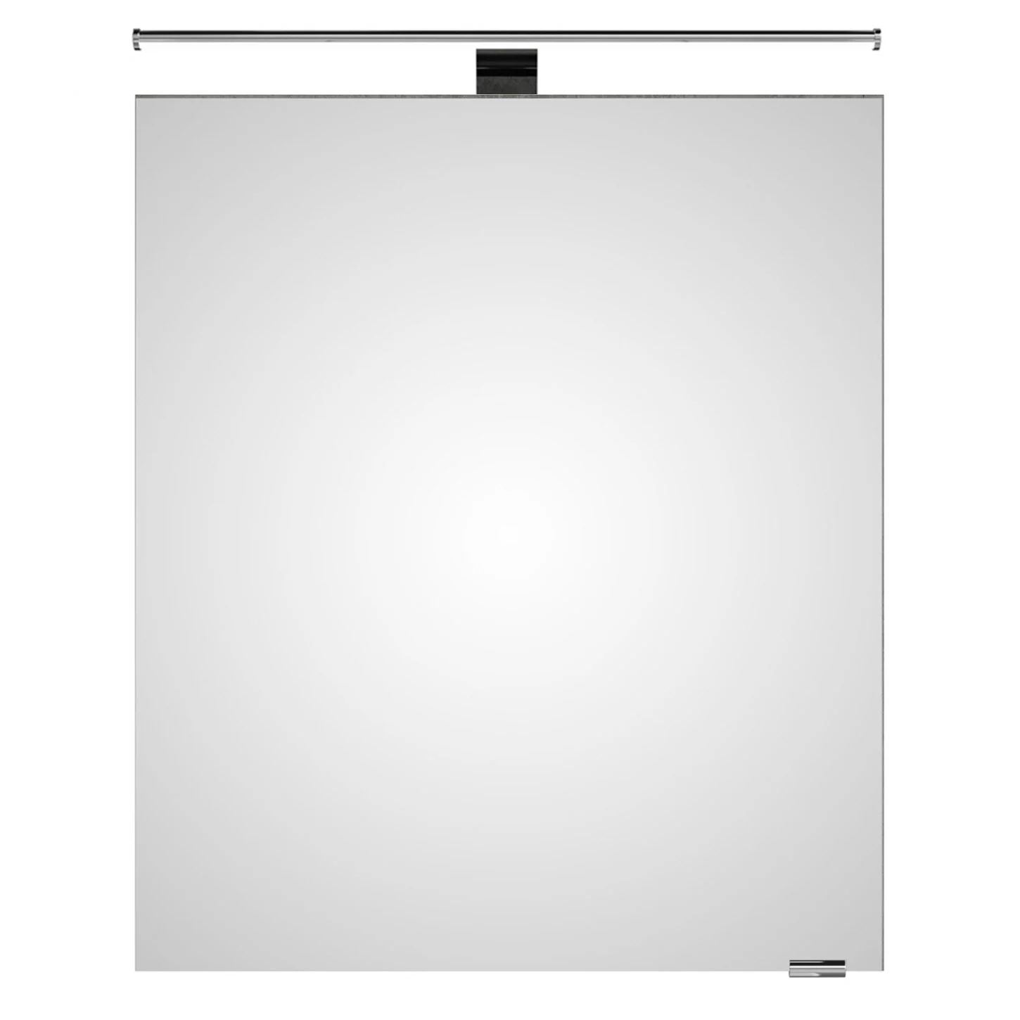 Steinkamp Living 2.0 Spiegelschrank 60 cm mit 1 Drehtür, inkl. LED-Aufsatzleuchte