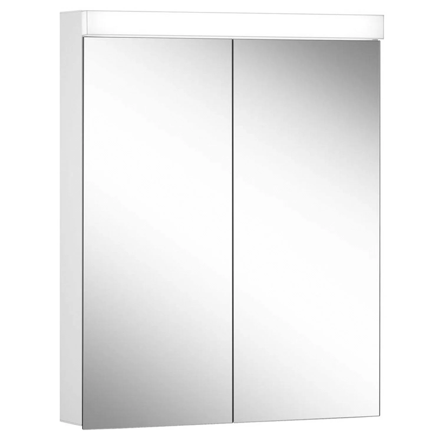 Schneider LOW basic LED Spiegelschrank LOB 60/2/LED 59,5 x 74,7 cm, 4000 K, DE