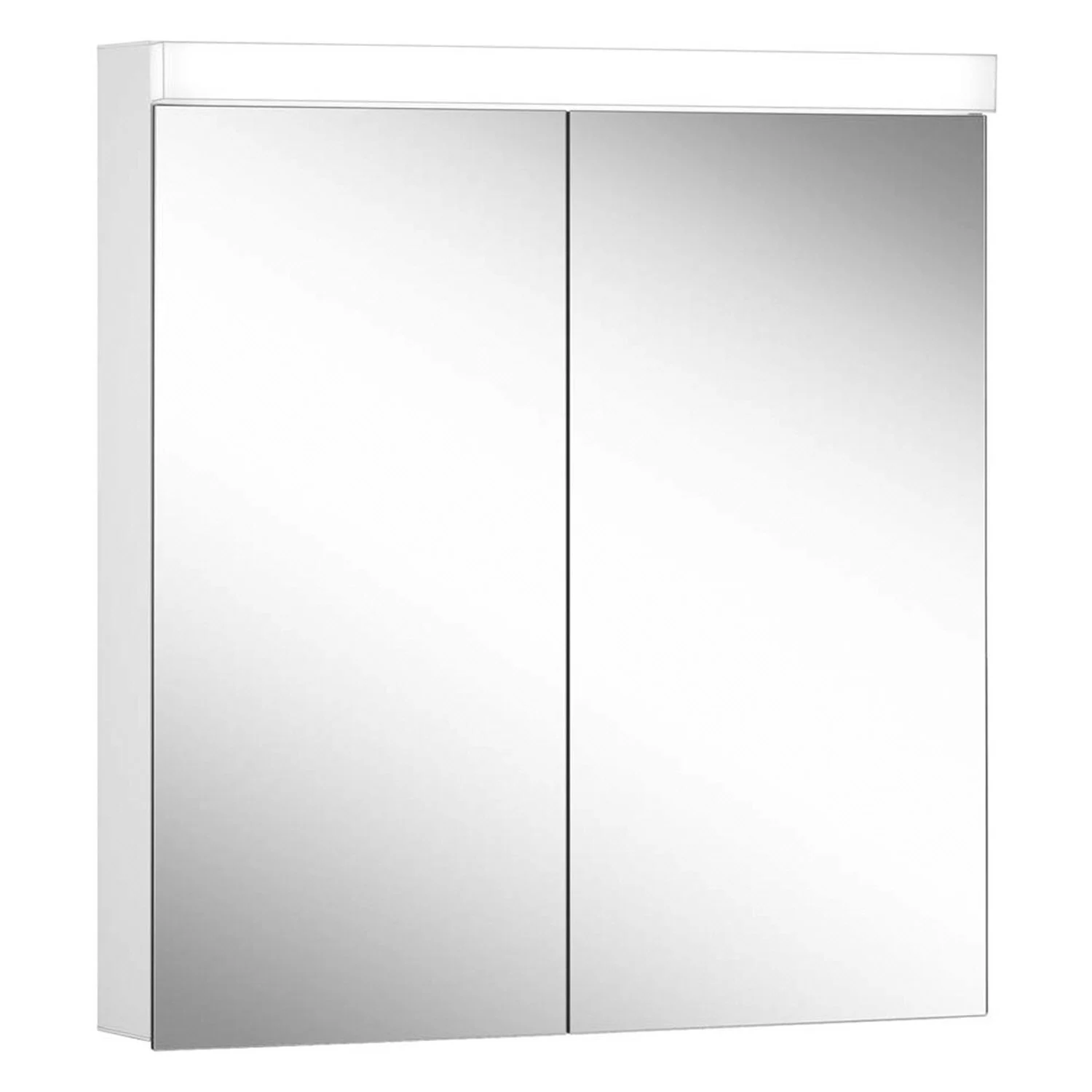 Schneider LOW basic LED Spiegelschrank LOB 70/2/LED 69,5 x 74,7 cm, 4000 K, DE