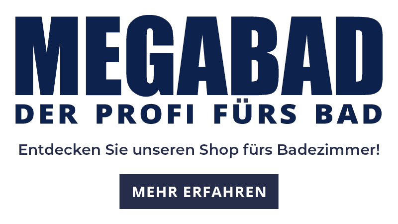Fotografie: MEGABAD Online Shop Startseite