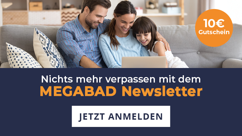 Fotografie: Anmeldung MEGABAD Newsletter
