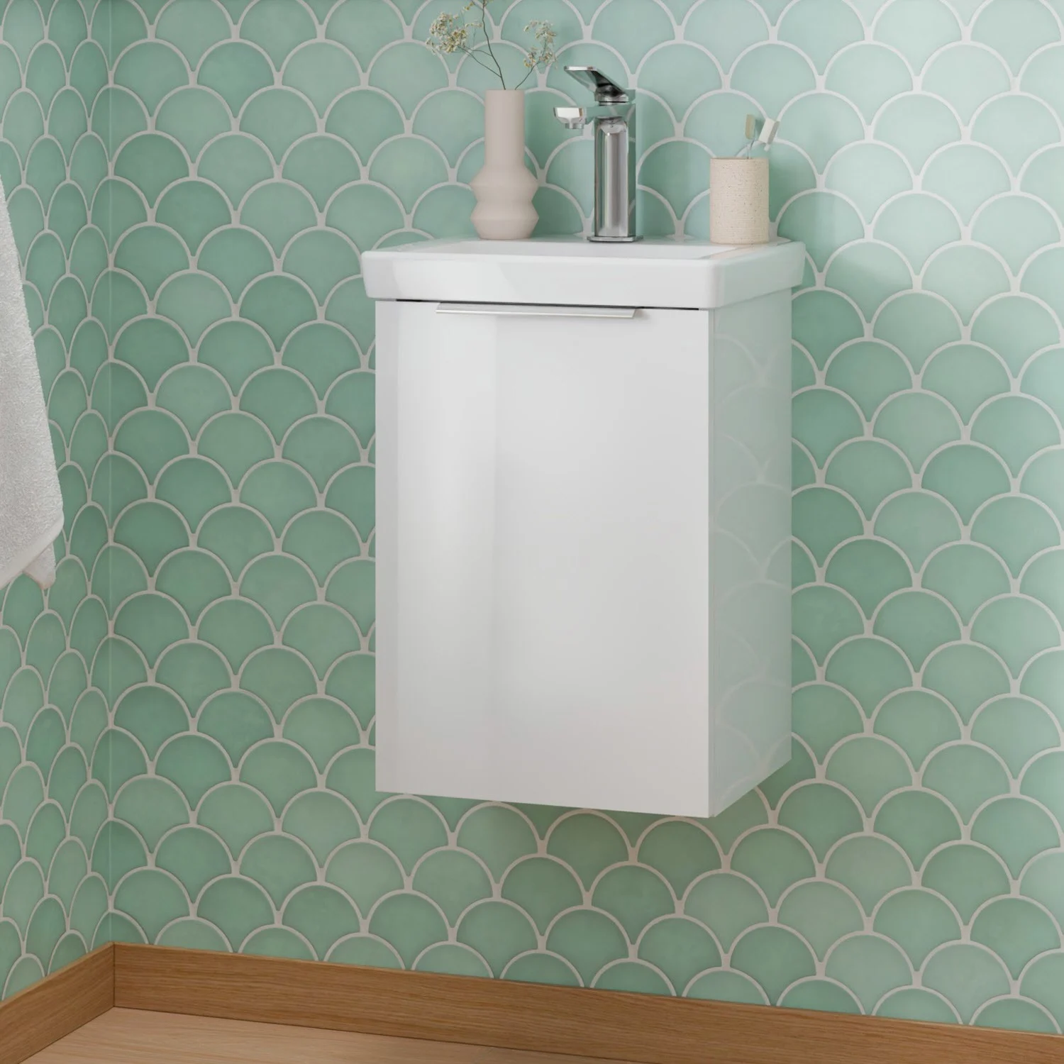 Steinkamp Living 2.0 Waschtischunterschrank 34 cm für Villeroy & Boch Subway 3.0 Waschtisch 37 cm