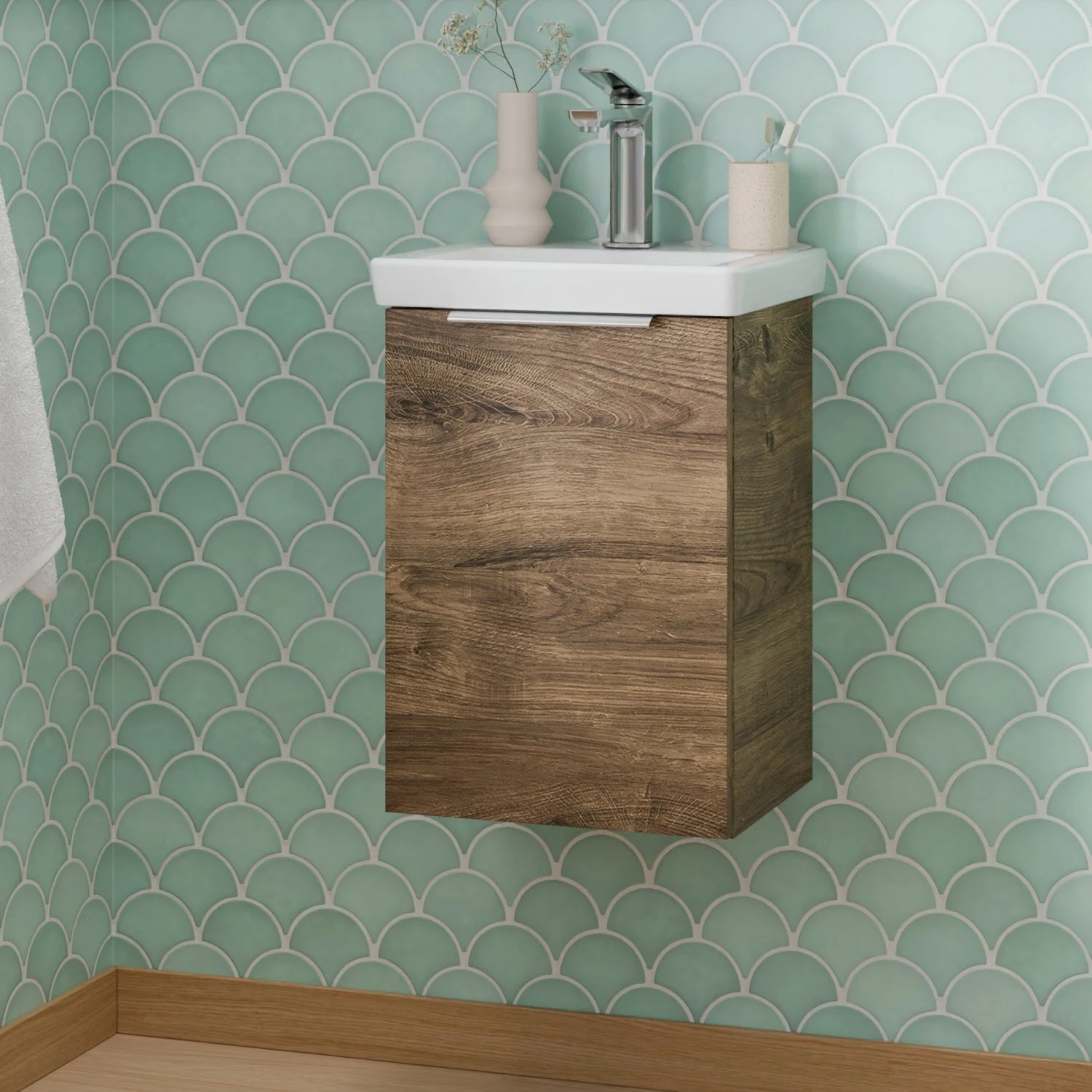 Steinkamp Living 2.0 Waschtischunterschrank 34 cm für Villeroy & Boch Subway 3.0 Waschtisch 37 cm