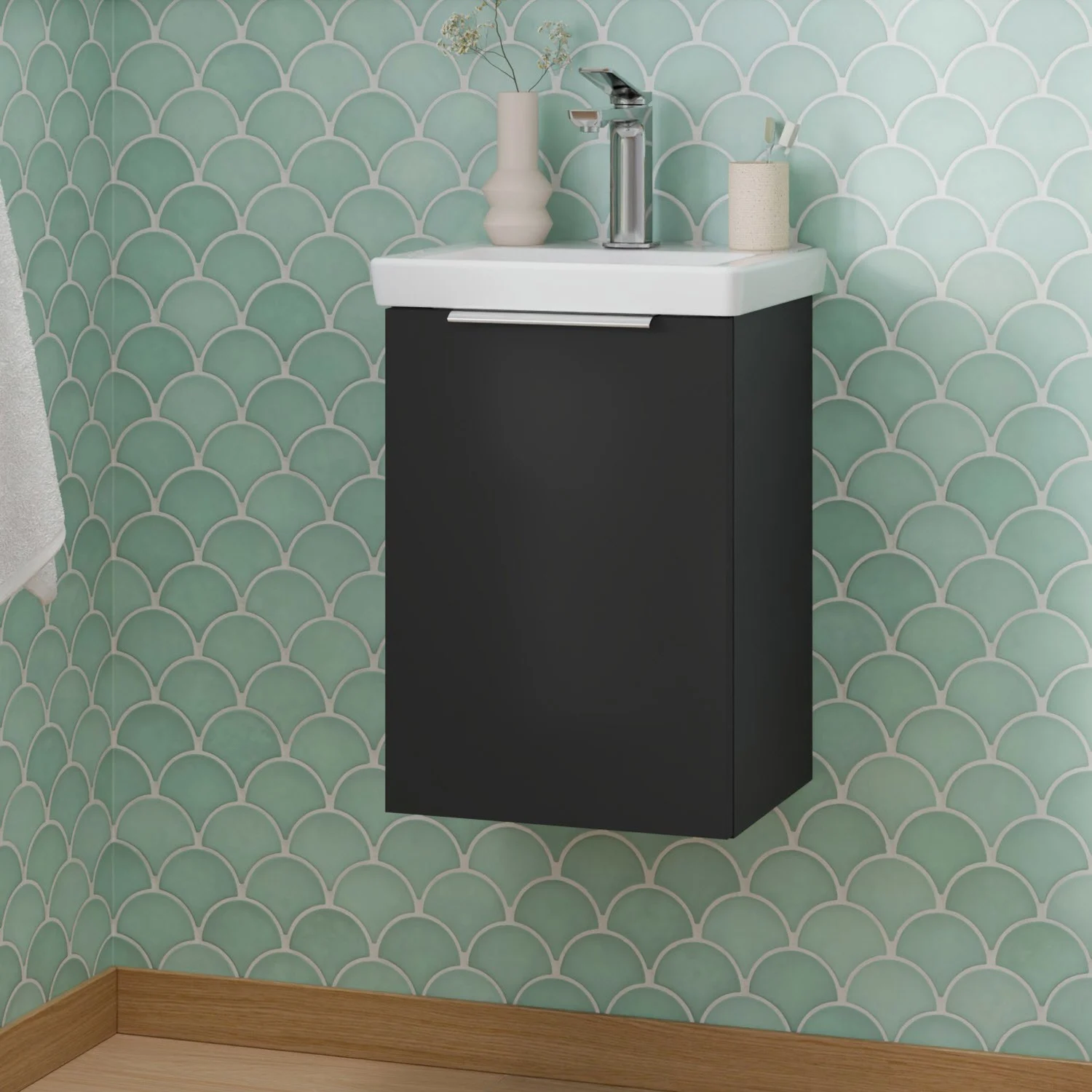 Steinkamp Living 2.0 Waschtischunterschrank 34 cm für Villeroy & Boch Subway 3.0 Waschtisch 37 cm