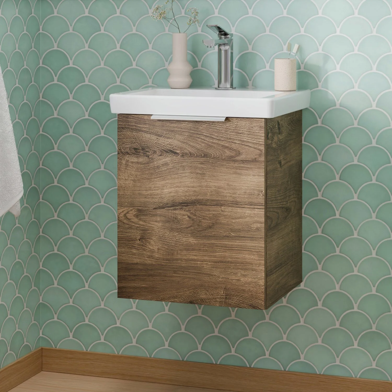 Steinkamp Living 2.0 Waschtischunterschrank 40 cm für Villeroy & Boch Subway 3.0 Waschtisch 45 cm