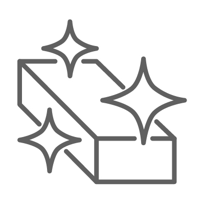 Icon Vollmaterial Edelstahl