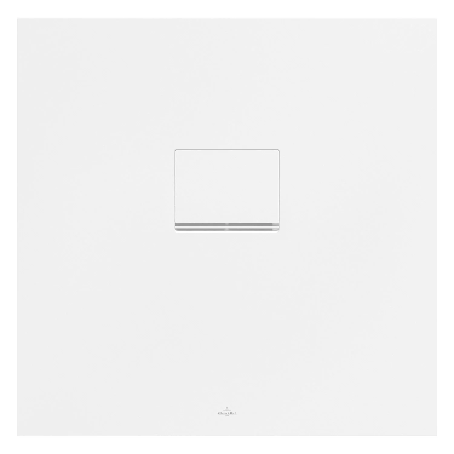 Villeroy & Boch Squaro Infinity Duschwanne 80 x 80 cm für flächenbündige Installation