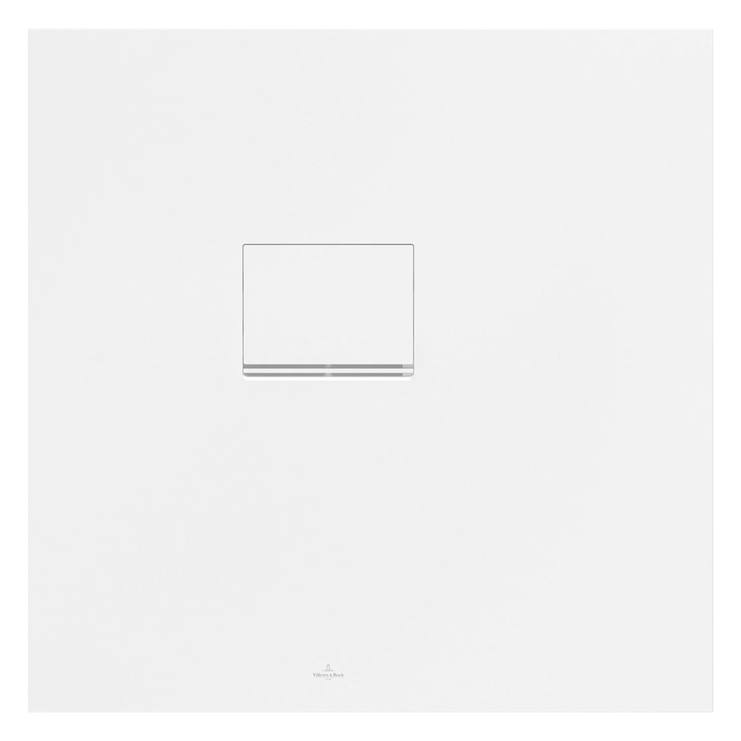 Villeroy & Boch Squaro Infinity Duschwanne 80 x 80 cm für Eck-Einbau links