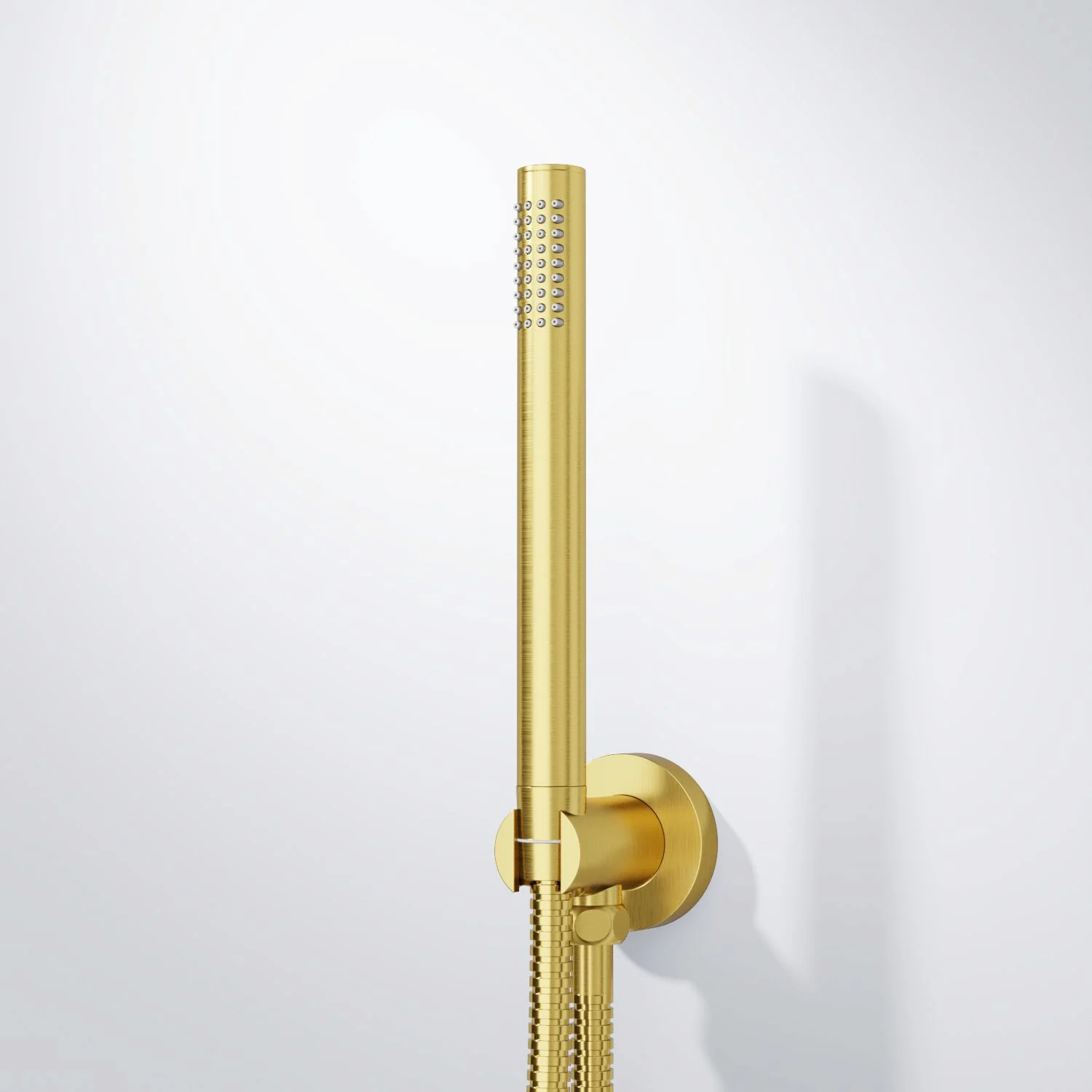 Steinberg Serie 100 Handbrausegarnitur mit integriertem Wandanschlussbogen