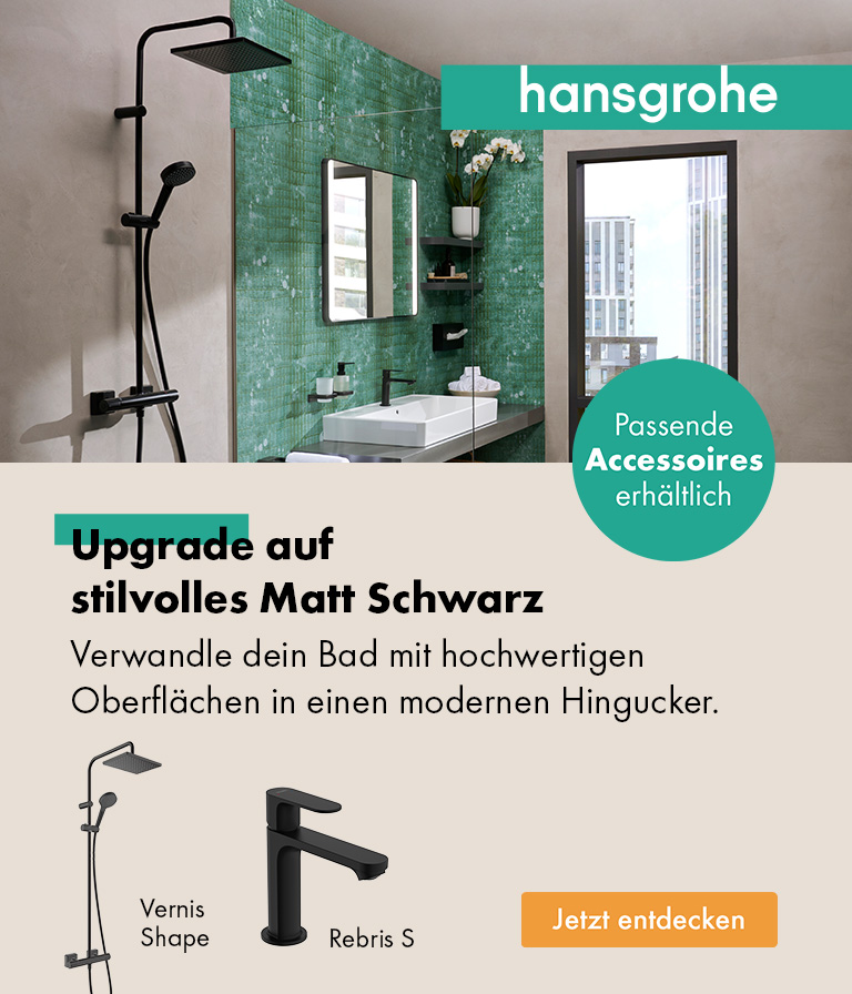 Hansgrohe - Traumbad in Mattschwarz