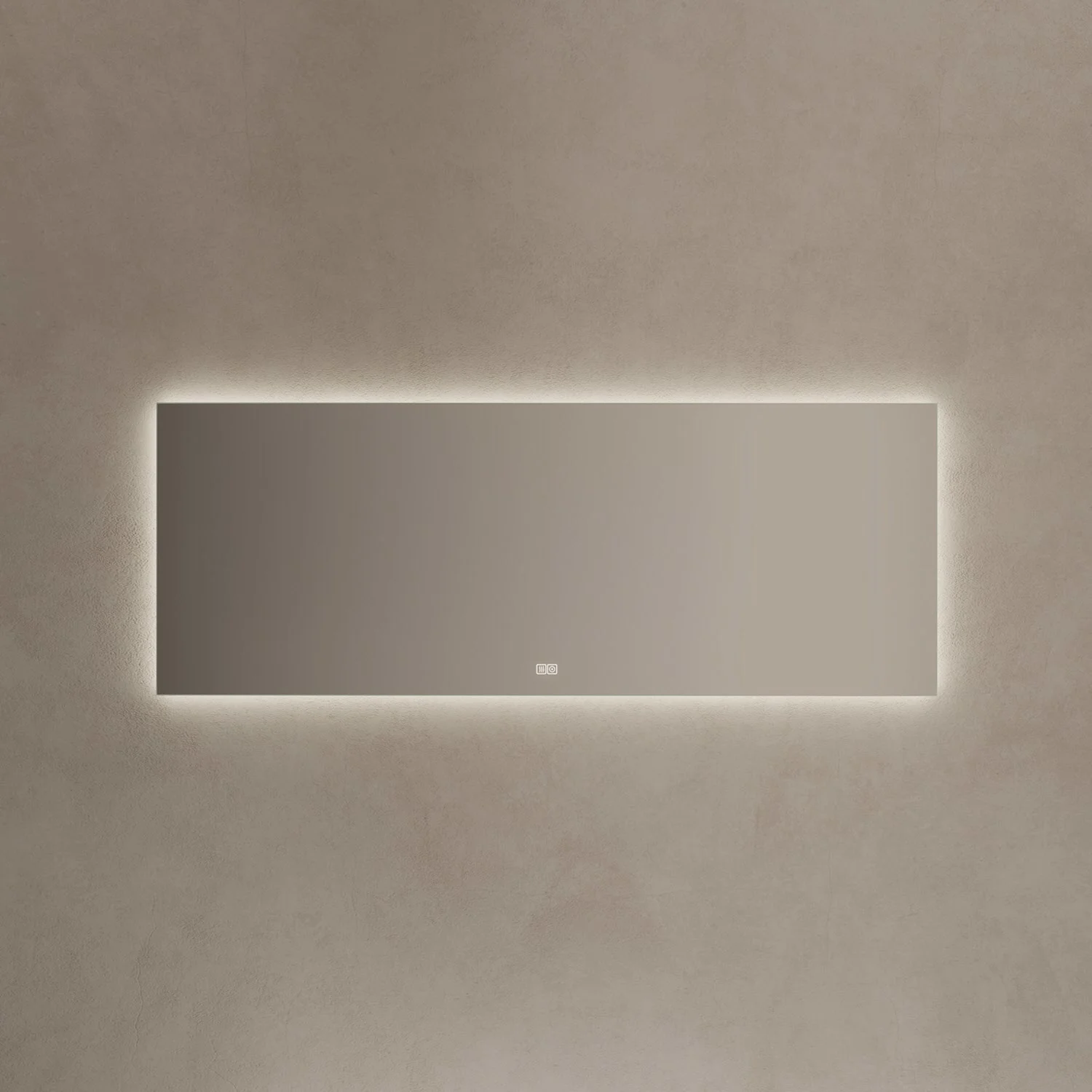 Kronenbach Night Badspiegel 160 x 60 cm mit LED-Backlight und Dimmfunktion