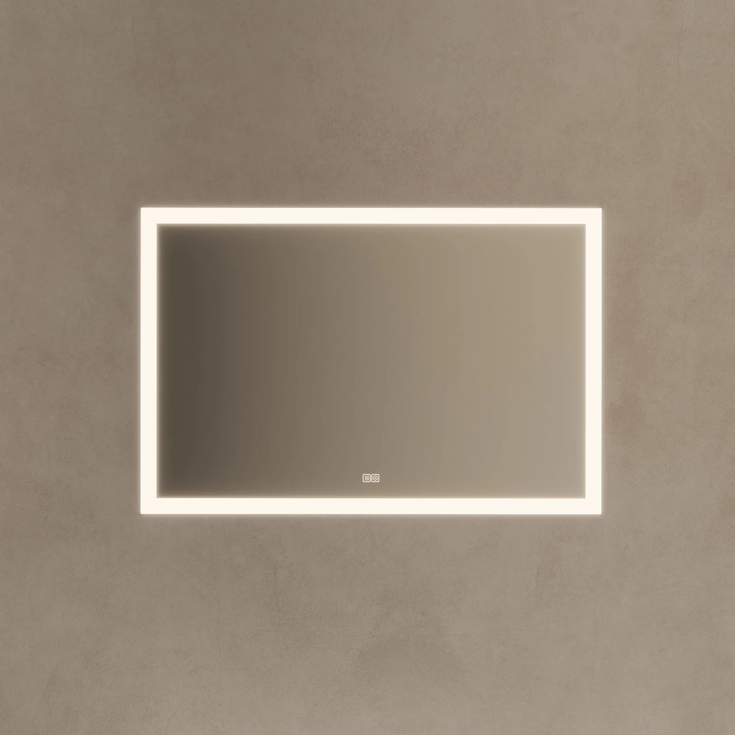 Kronenbach Day Badspiegel 120 x 80 cm mit LED-Beleuchtung und Antibeschlag