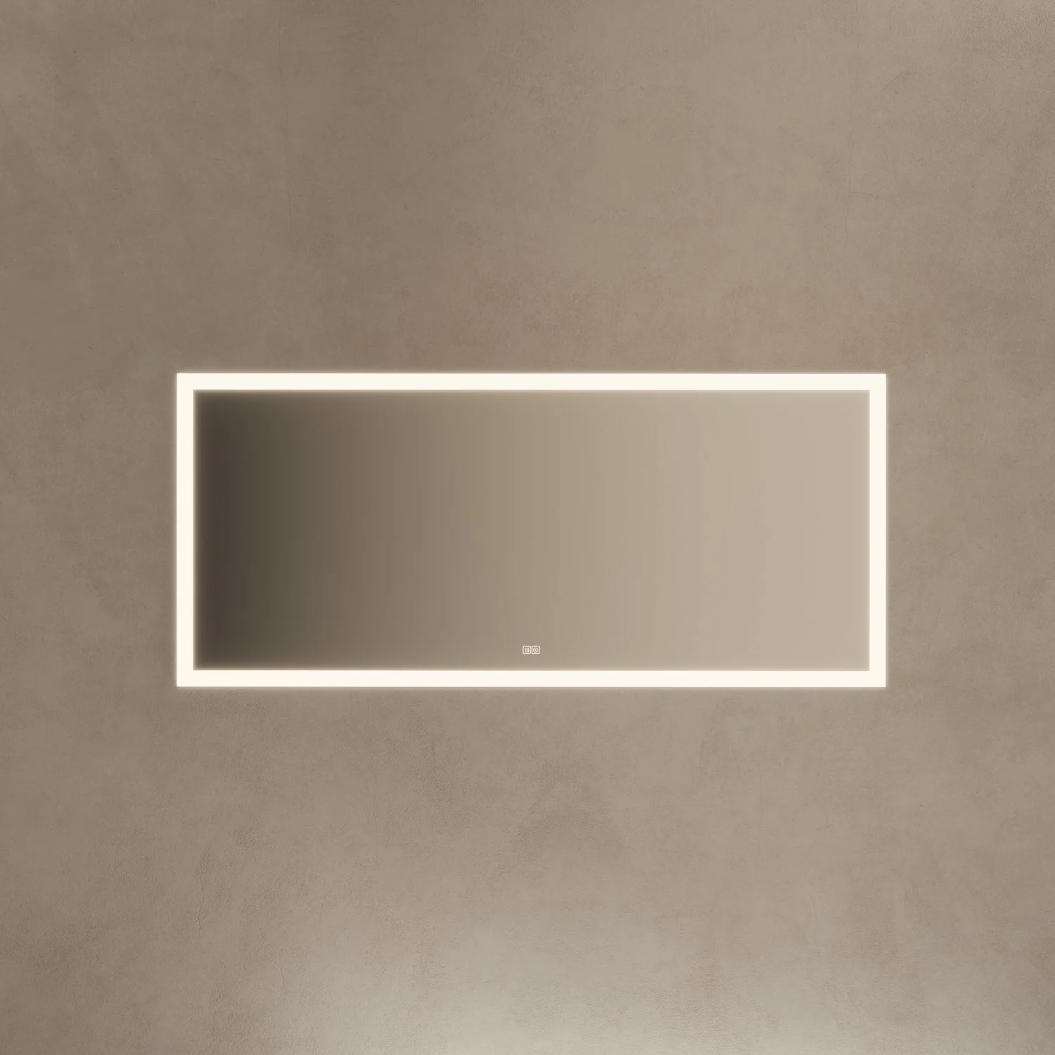 Kronenbach Day Badspiegel 180 x 80 cm mit LED-Beleuchtung und Dimmfunktion