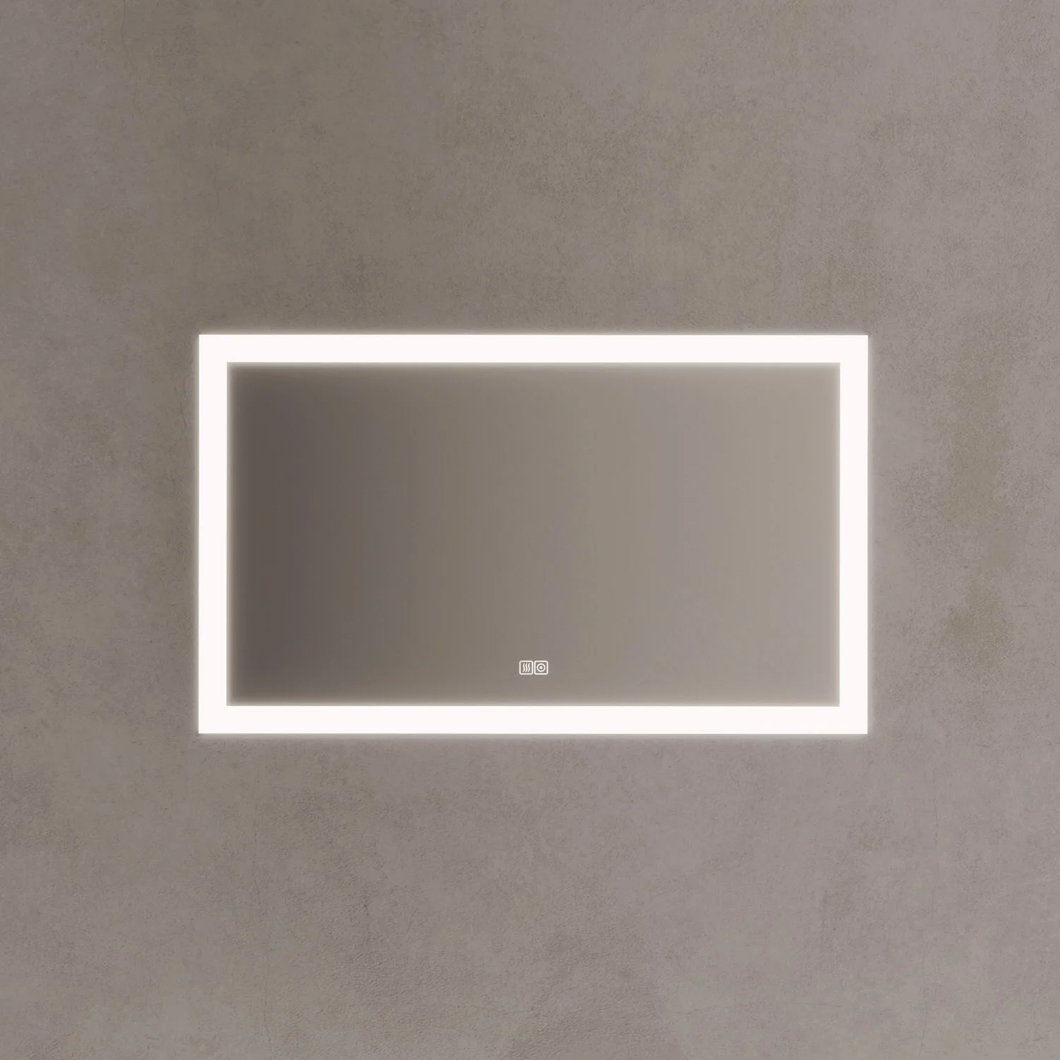 Kronenbach Day Badspiegel 120 x 60 cm mit LED-Beleuchtung und Antibeschlag