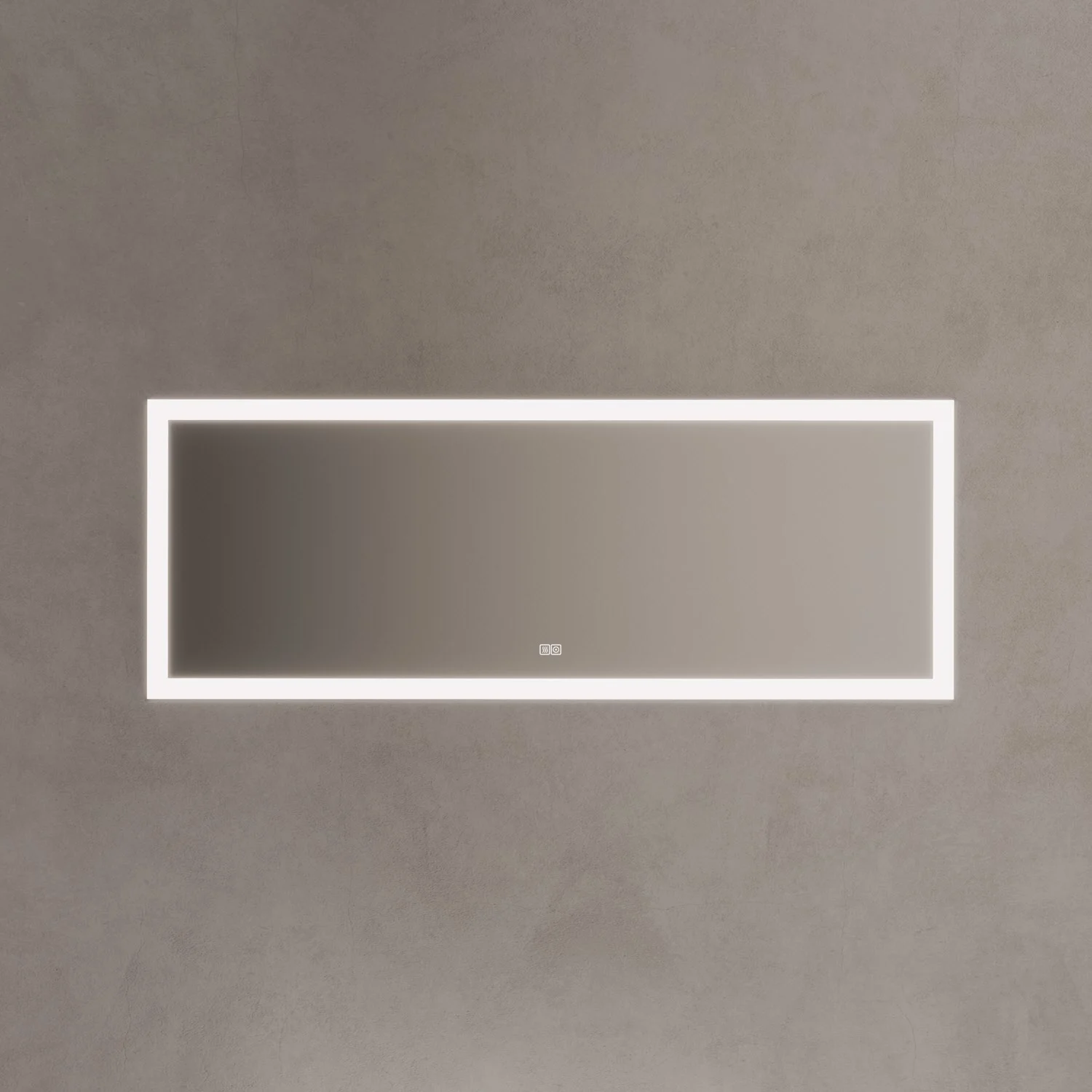 Kronenbach Day Badspiegel 160 x 60 cm mit LED-Beleuchtung und Dimmfunktion