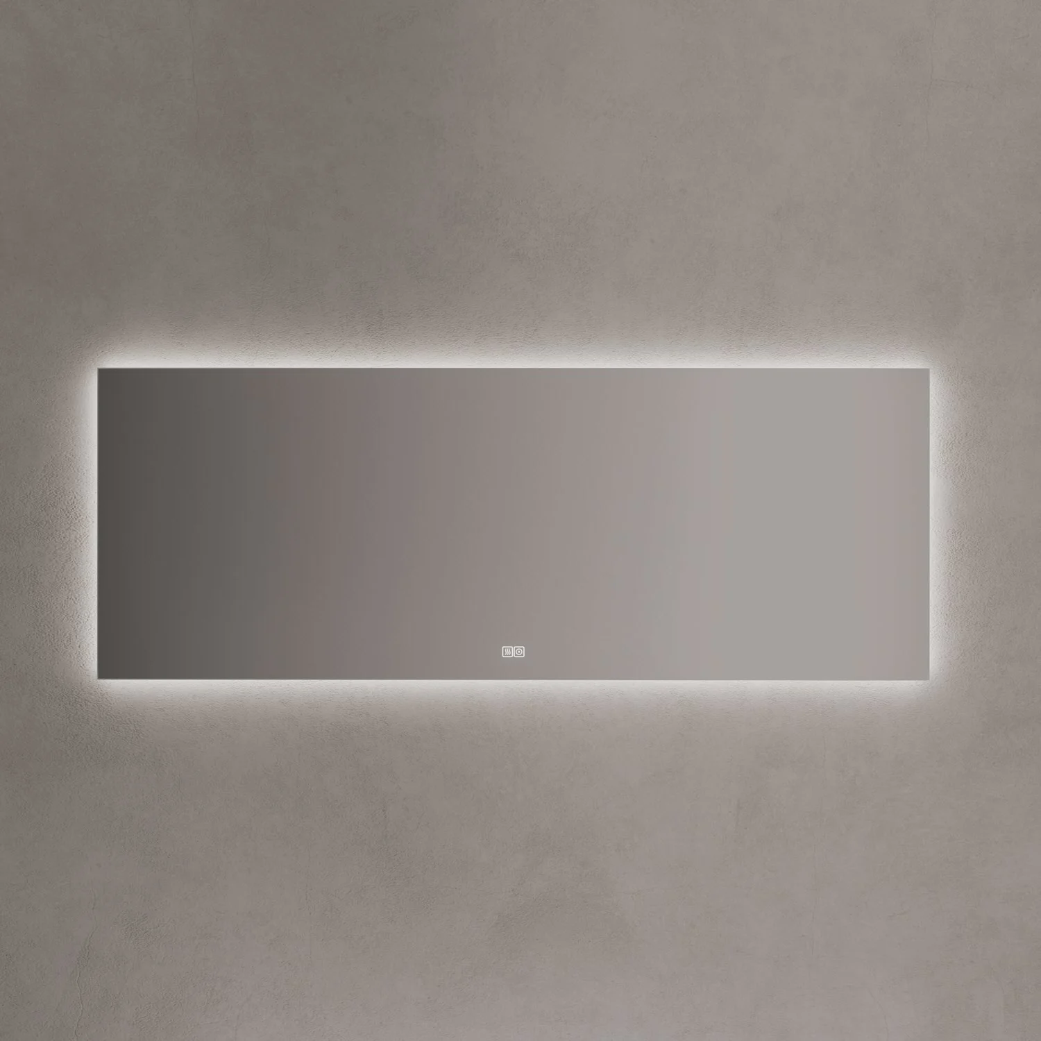 Kronenbach Night Badspiegel 160 x 60 cm mit LED-Backlight und Dimmfunktion