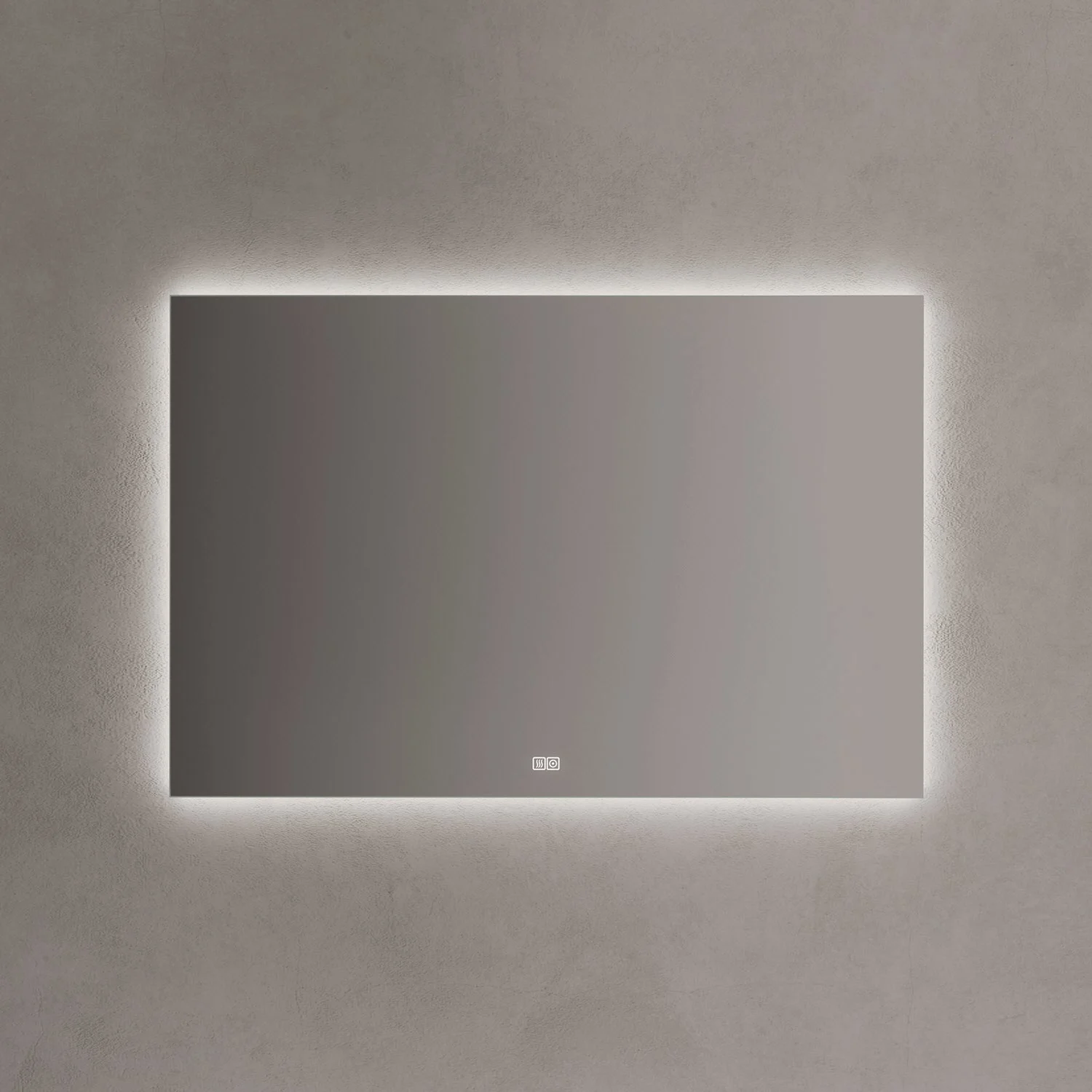 Kronenbach Night Badspiegel 120 x 80 cm mit dimmbarer LED-Beleuchtung und Backlight