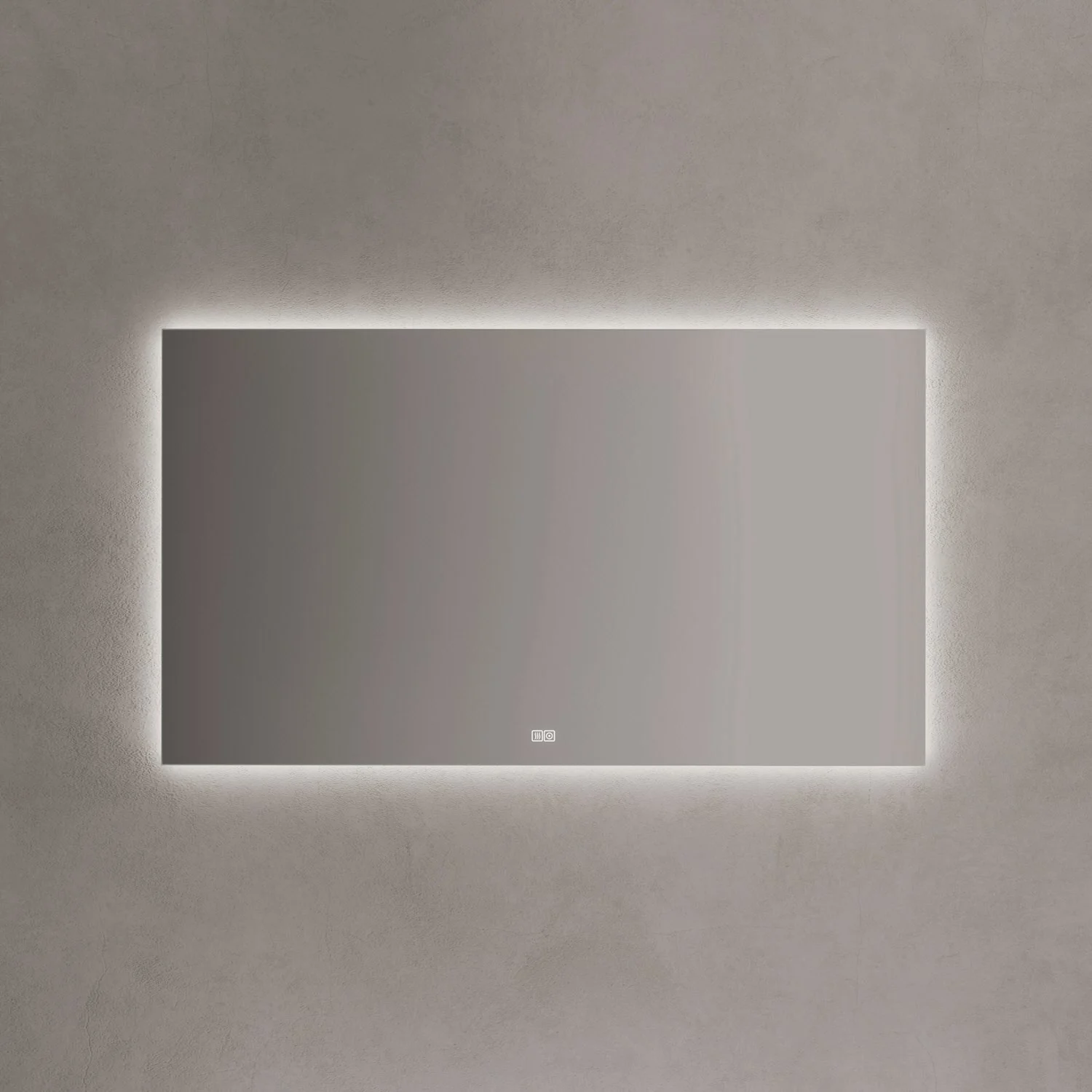 Kronenbach Night Badspiegel 140 x 80 cm mit LED-Beleuchtung und Dimmfunktion