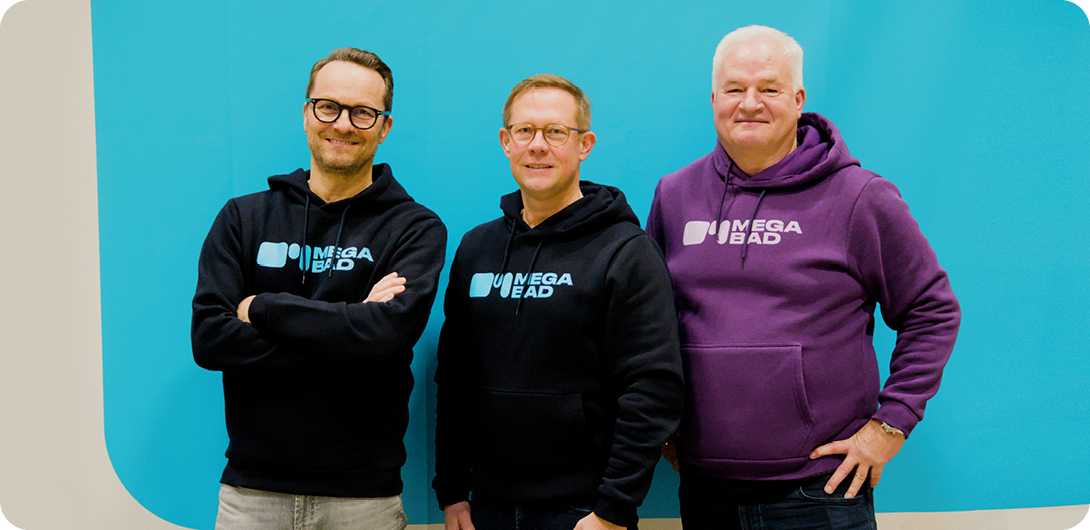 Dirk Müller (CFO), Stefan Gesing (CEO), Stefan Beyler (CTO)