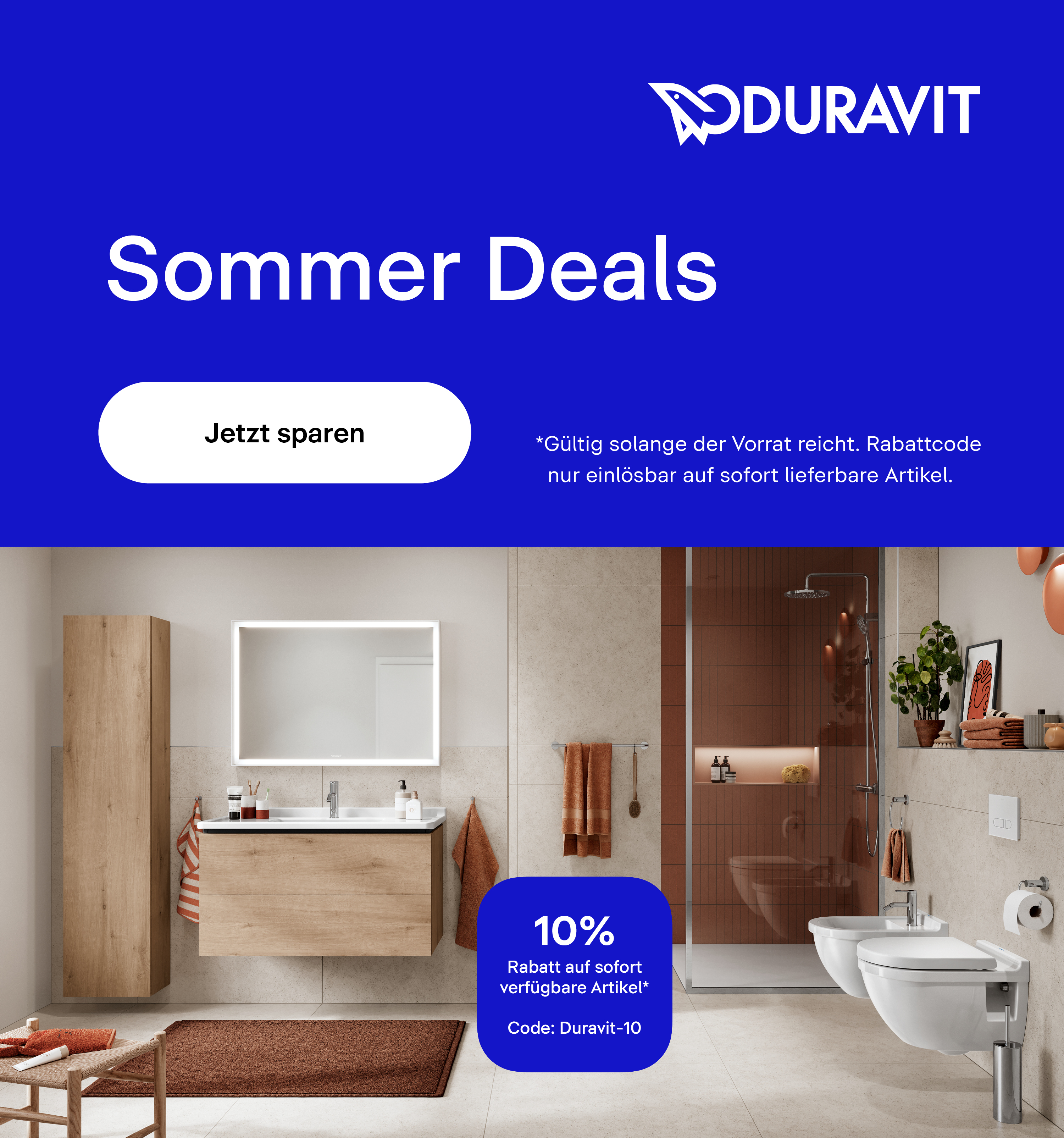 Duravit – 10% Extra-Rabatt