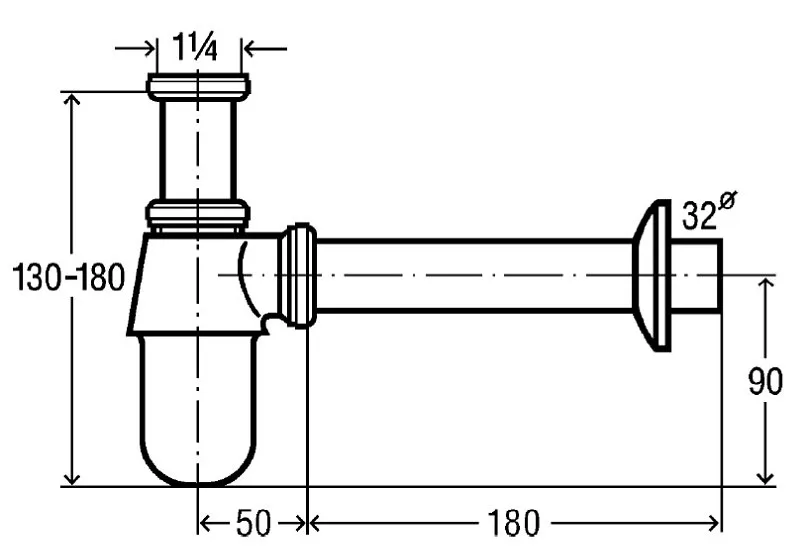 Viega Flaschengeruchsverschluss Bild 2