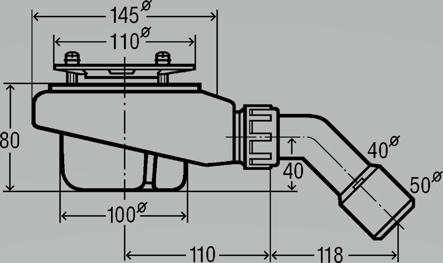 Viega Tempoplex-Funktionseinheit Ablaufgarnitur Bild 2