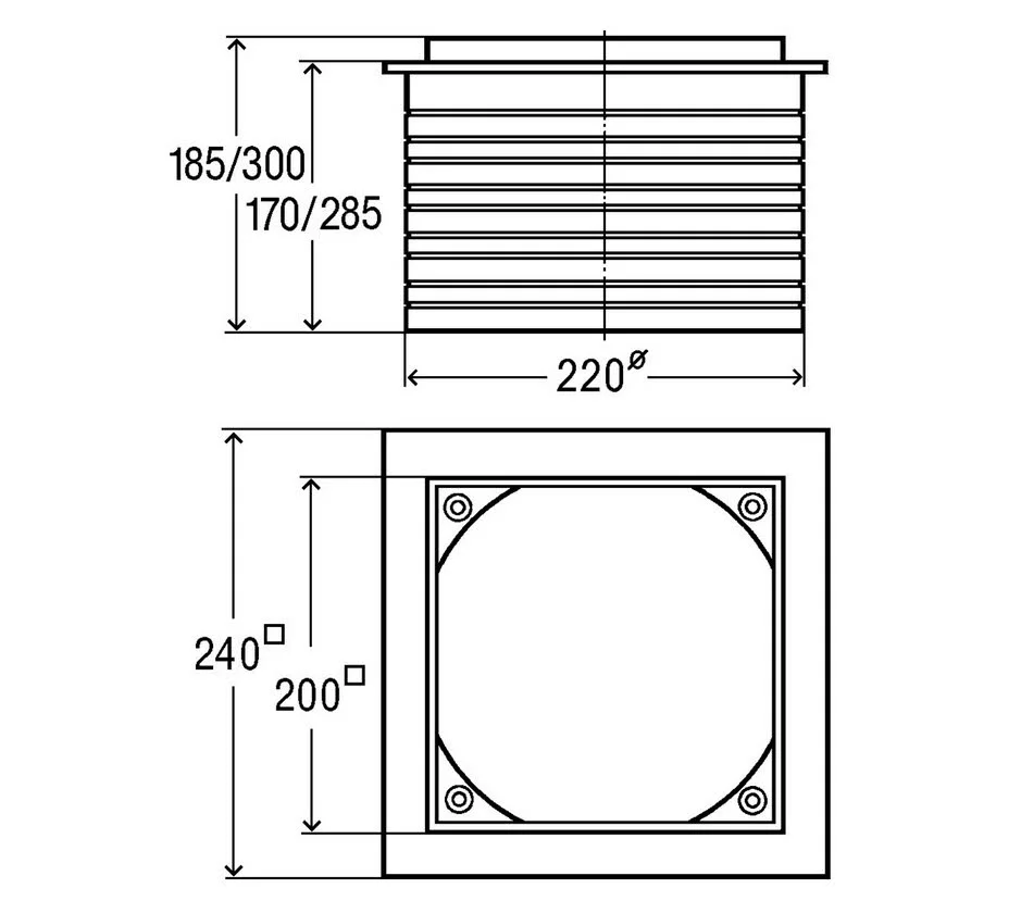 Viega Optifix 3 Höhenausgleichsstück 15 cm für Kellerablauf 462963 Bild 2
