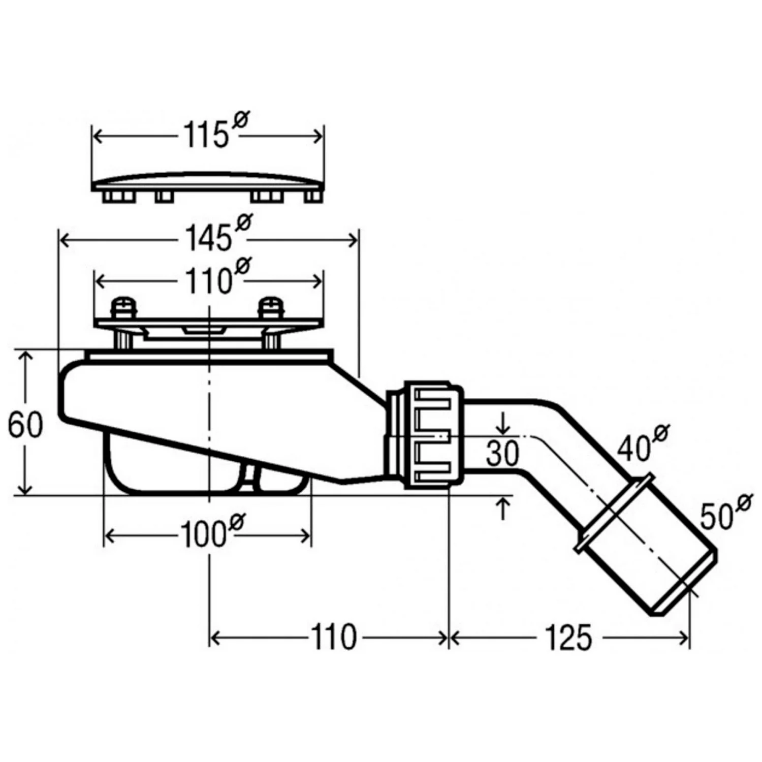 Viega Tempoplex 60 Ablaufgarnitur Bild 2