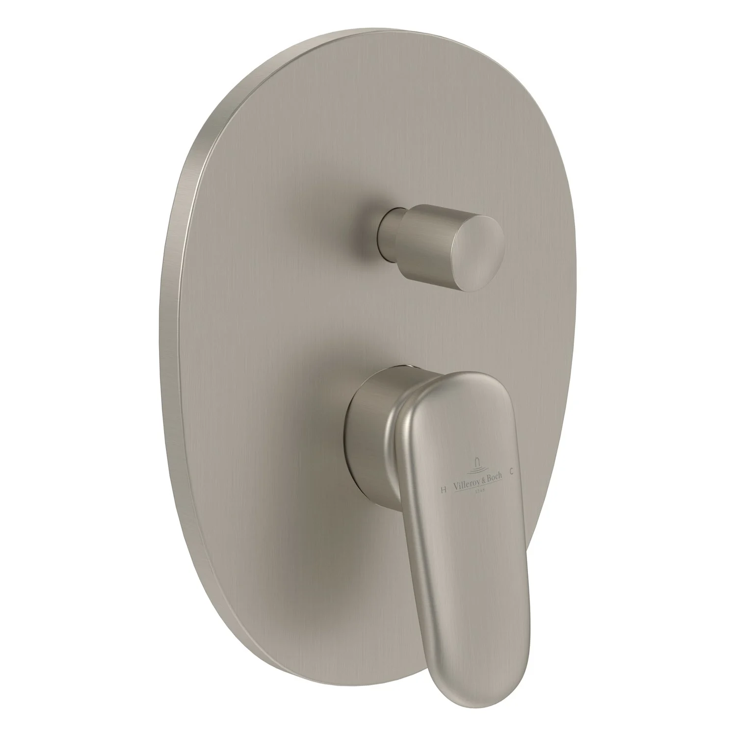 Bateria widok z boku, matowy metal, Villeroy & Boch