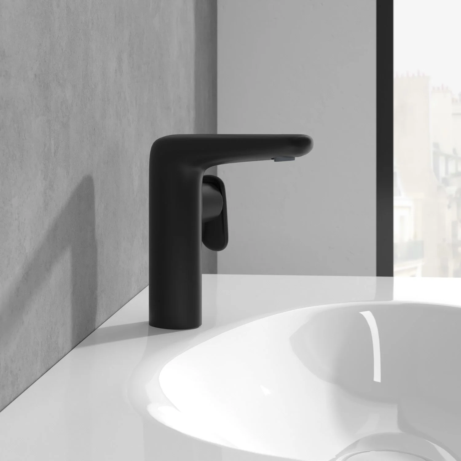 Villeroy & Boch Antao Einhebel-Waschtischarmatur mit Push-Open-Ablaufgarnitur Bild 4