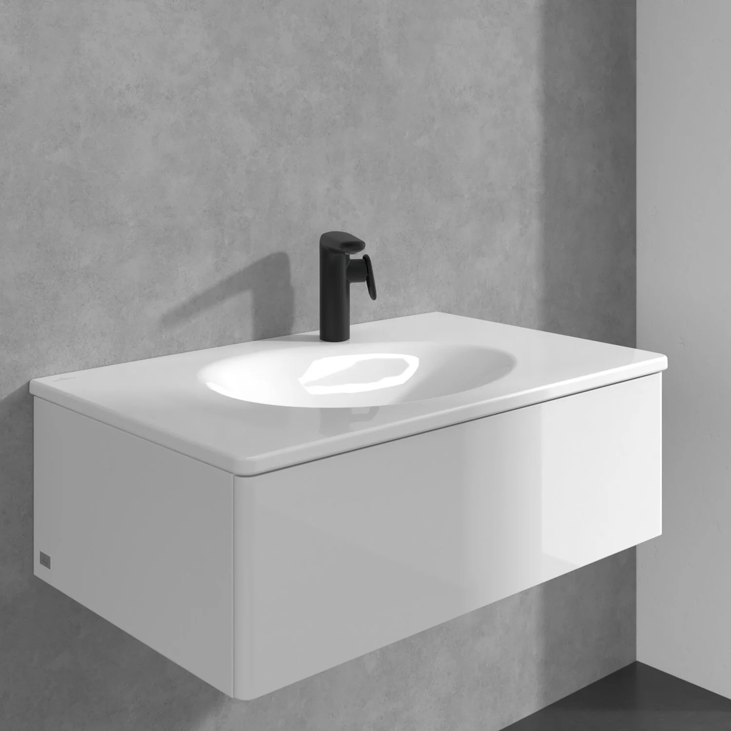 Villeroy & Boch Antao Einhebel-Waschtischarmatur mit Push-Open-Ablaufgarnitur Bild 8