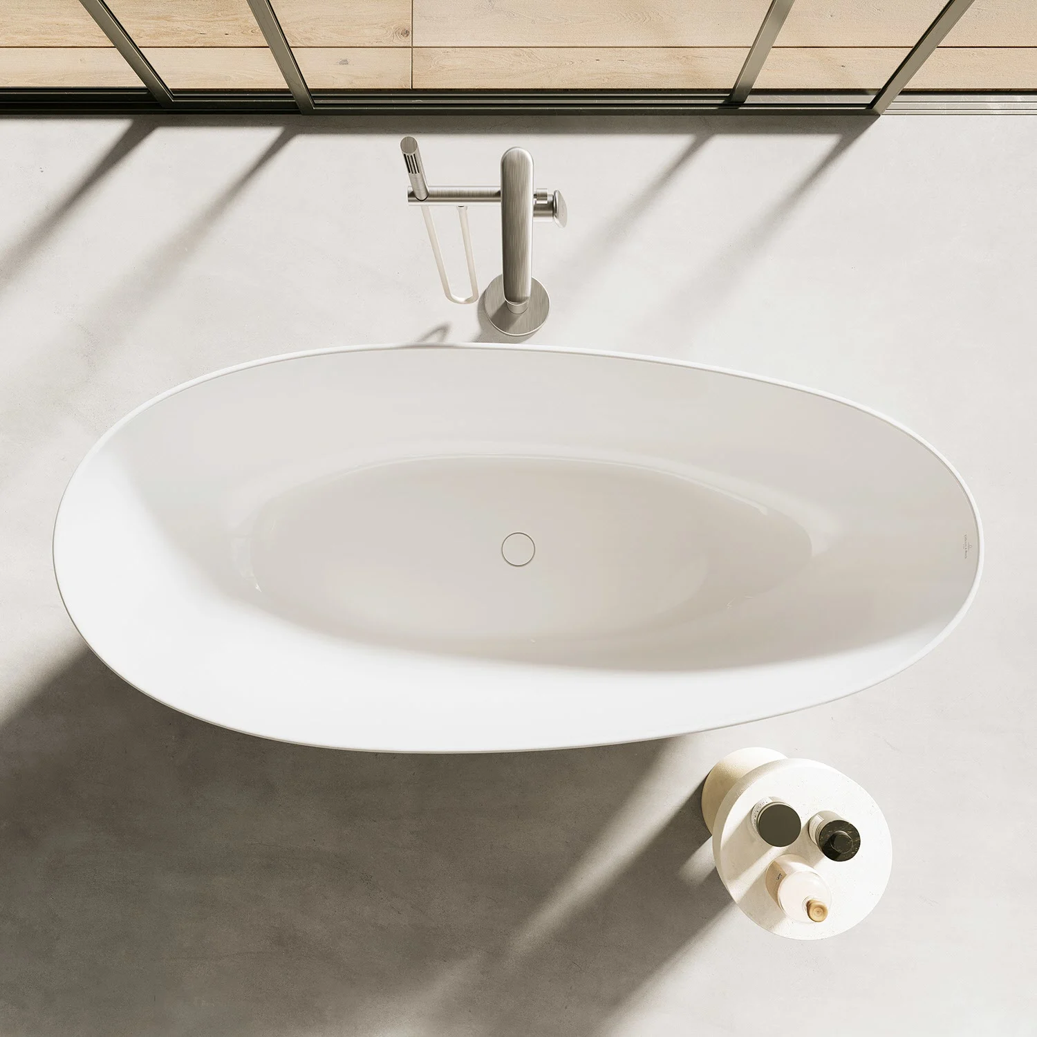 Villeroy & Boch Antao freistehende Badewanne 170 x 75 cm Bild 6