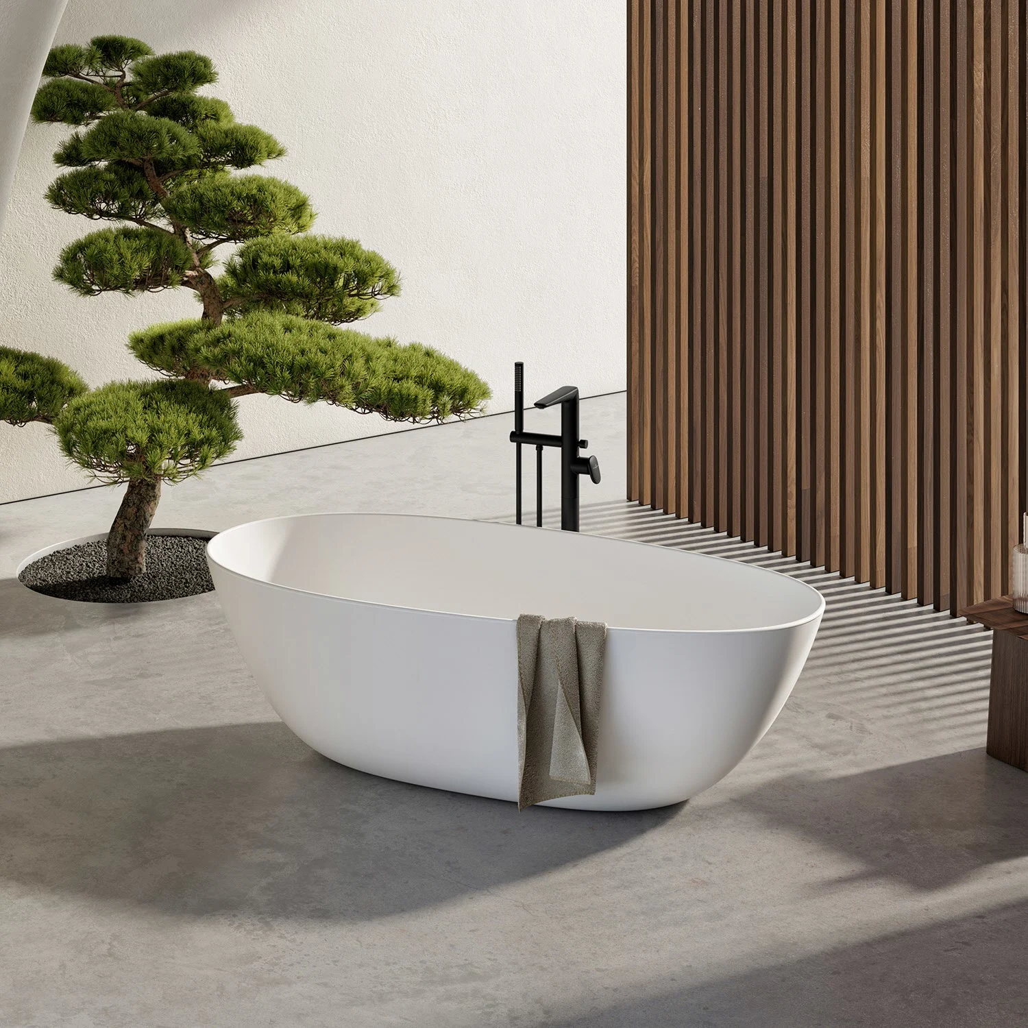 Villeroy & Boch Antao freistehende Badewanne 170 x 75 cm Bild 7