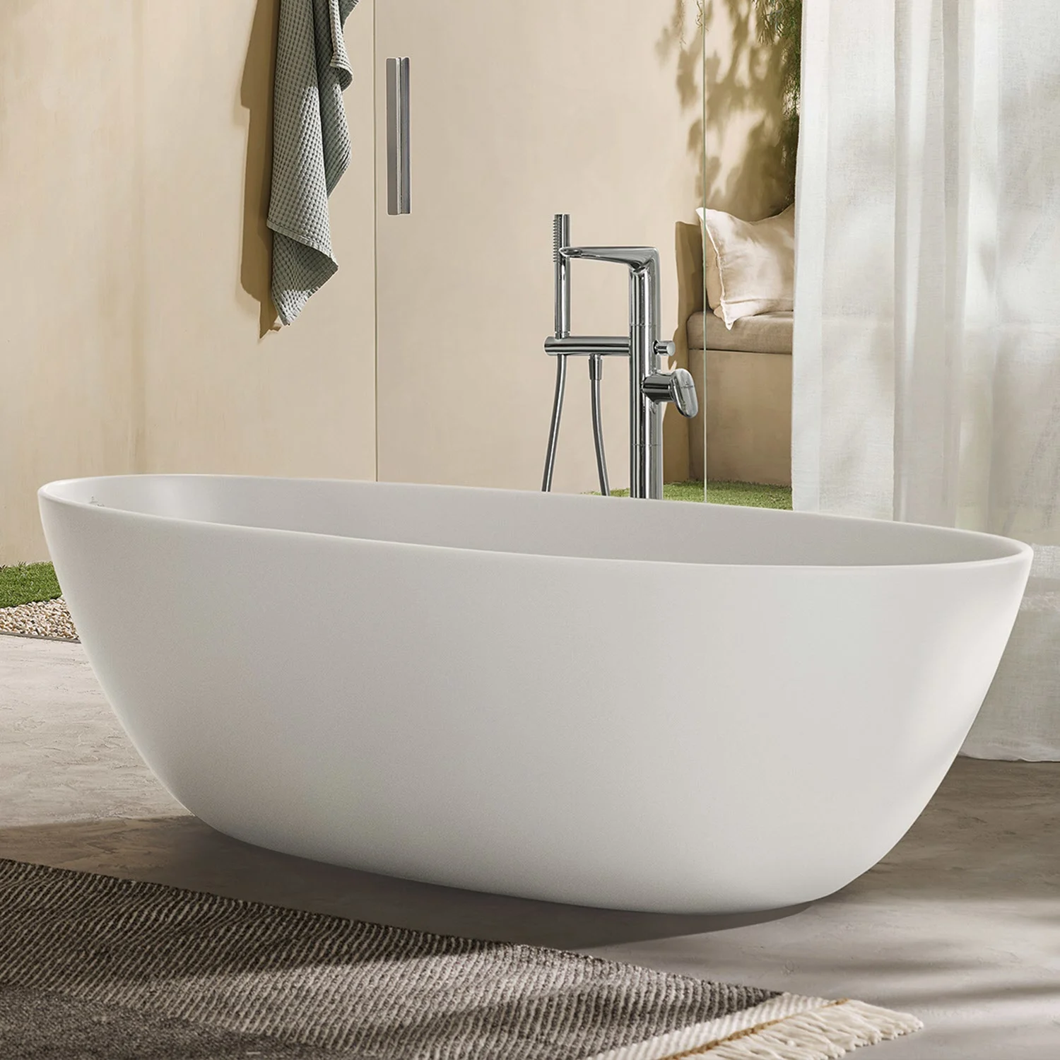 Villeroy & Boch Antao freistehende Badewanne 170 x 75 cm