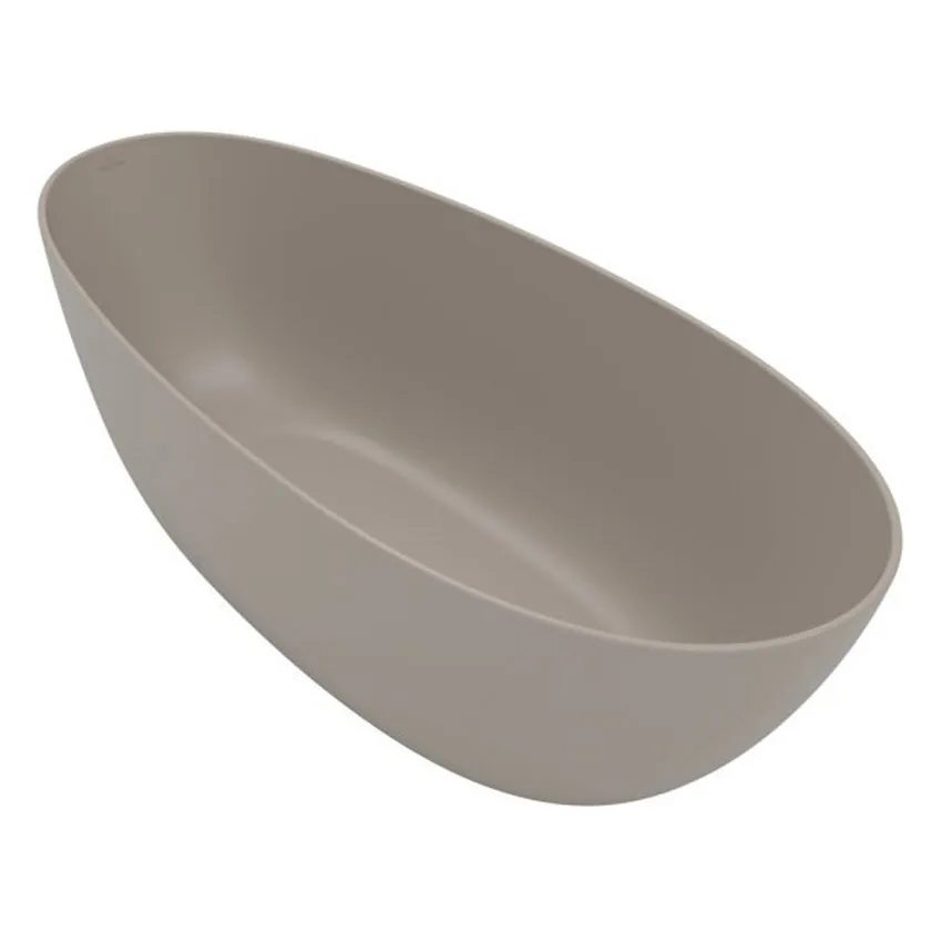 Beżowa wanna widok z boku, Villeroy & Boch