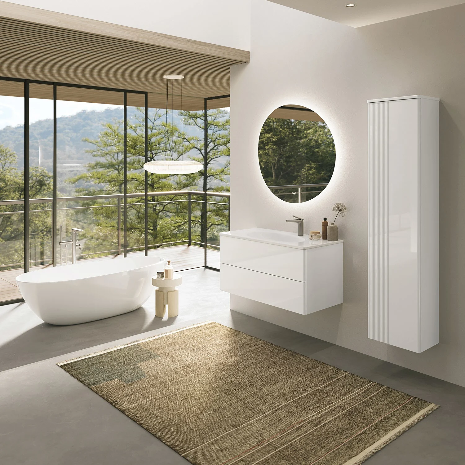 Villeroy & Boch Antao Lichtspiegel 90 x 88,5 cm Bild 11