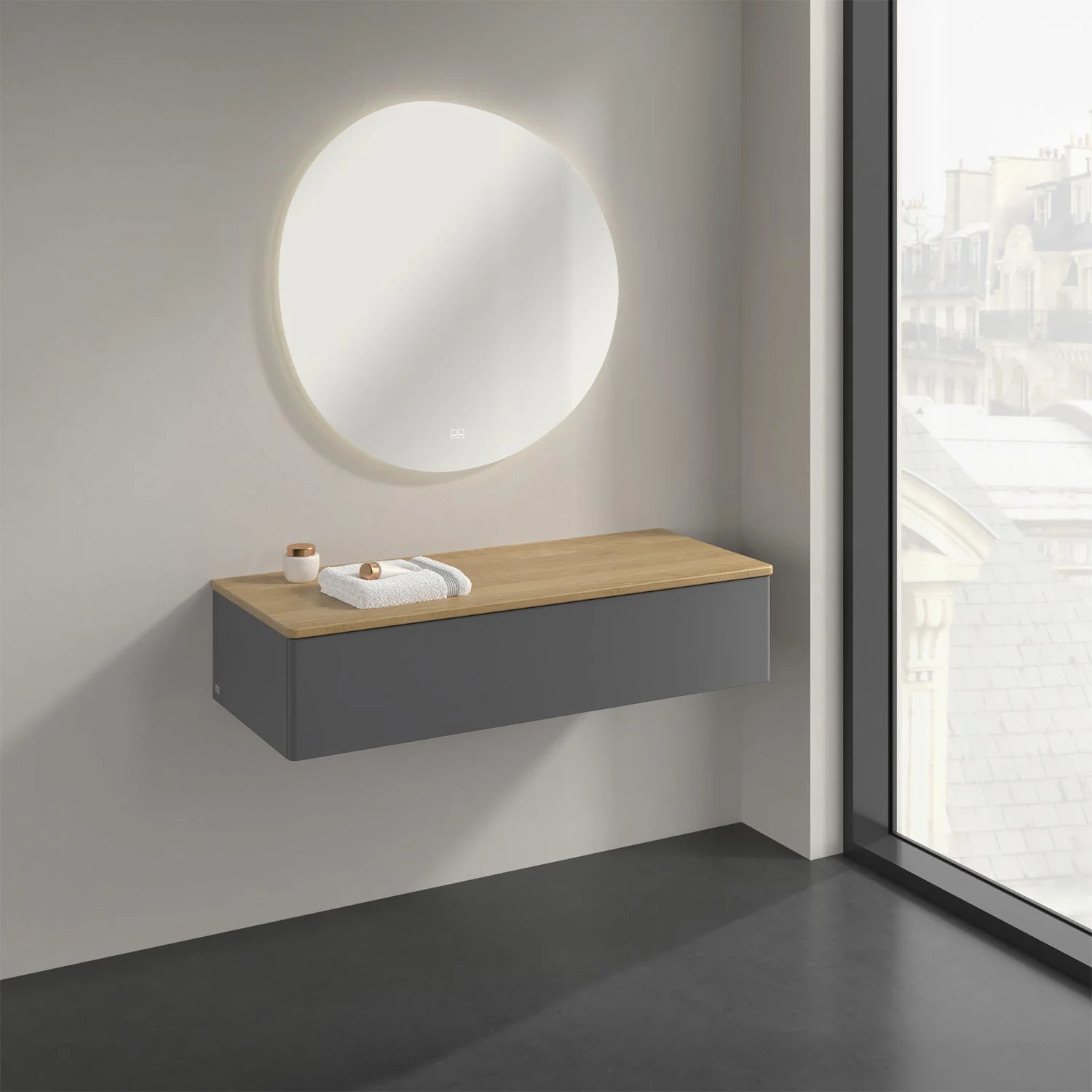 Villeroy & Boch Antao Sideboard 120 x 50 cm, 1 Auszug, Front ohne Struktur Bild 2