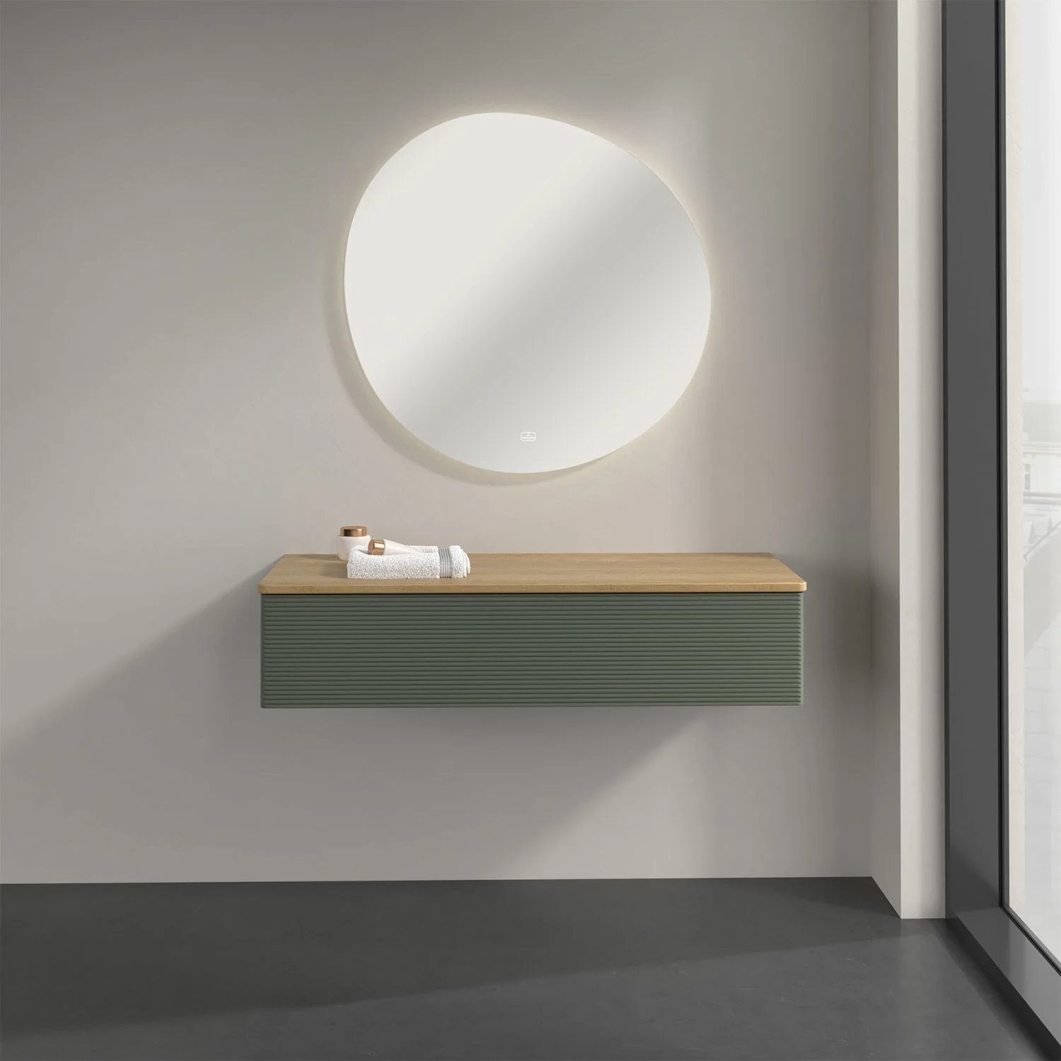 Villeroy & Boch Antao Sideboard 120 x 50 cm, 1 Auszug, Front mit Struktur Bild 3