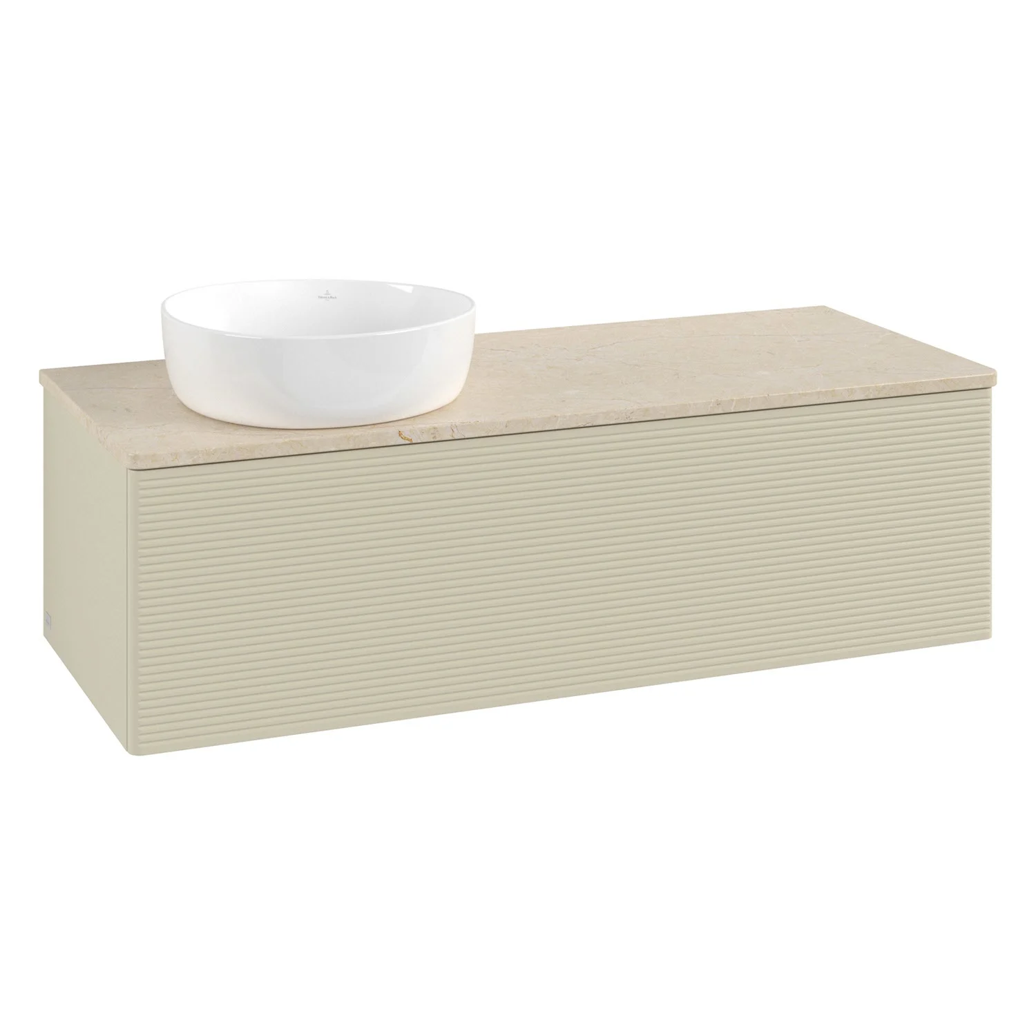 Jasna umywalka z białą umywalką, Villeroy & Boch