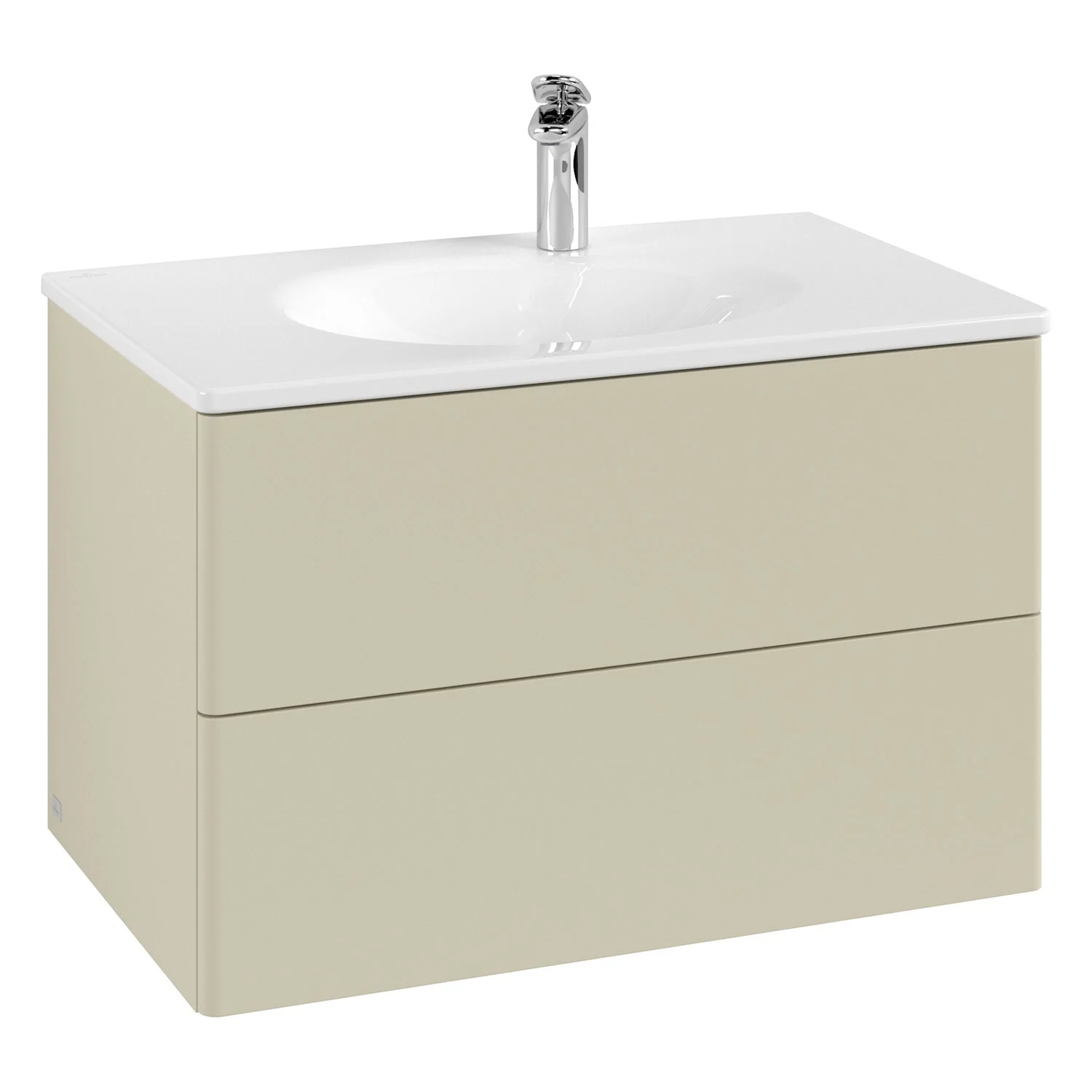 Jasna umywalka, widok z przodu, Villeroy & Boch