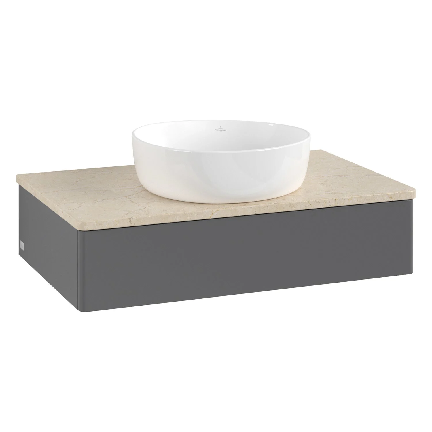 Umywalka z przodu z białą misą, Villeroy & Boch