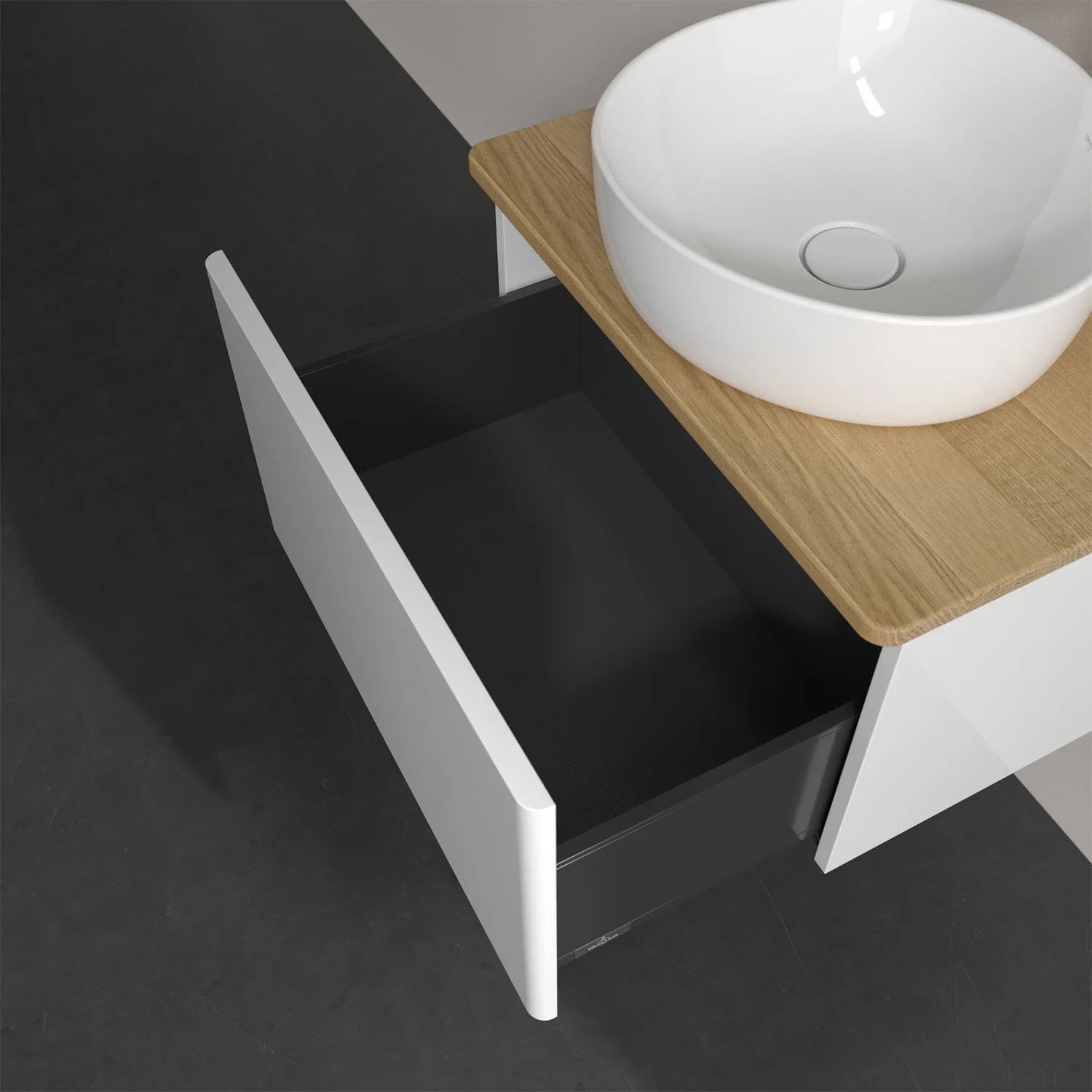 Umywalka z otwartą szufladą z góry, Villeroy & Boch