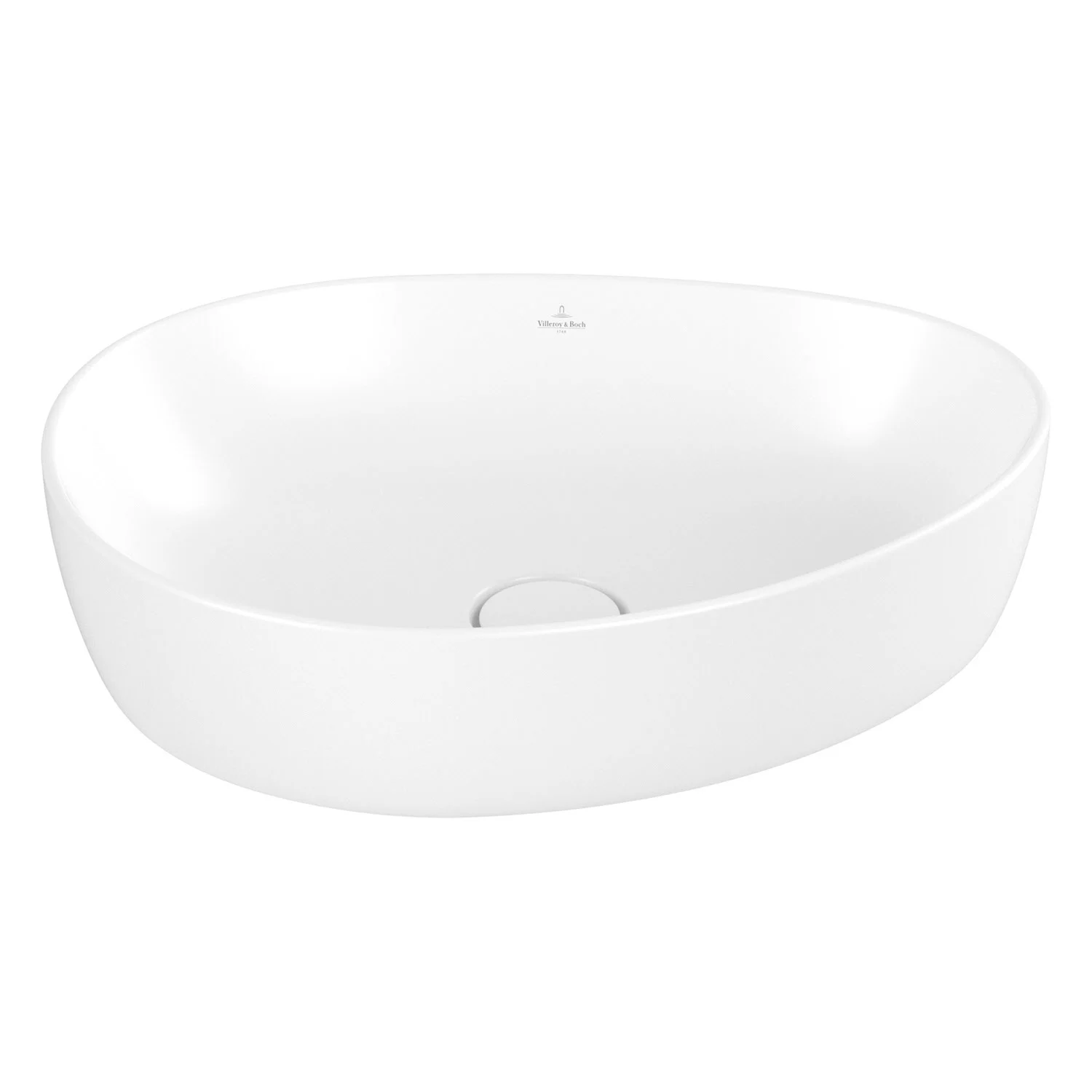Villeroy & Boch Antao Aufsatzwaschbecken 51 x 40 cm, ohne Überlauf, ungeschliffen Bild 2